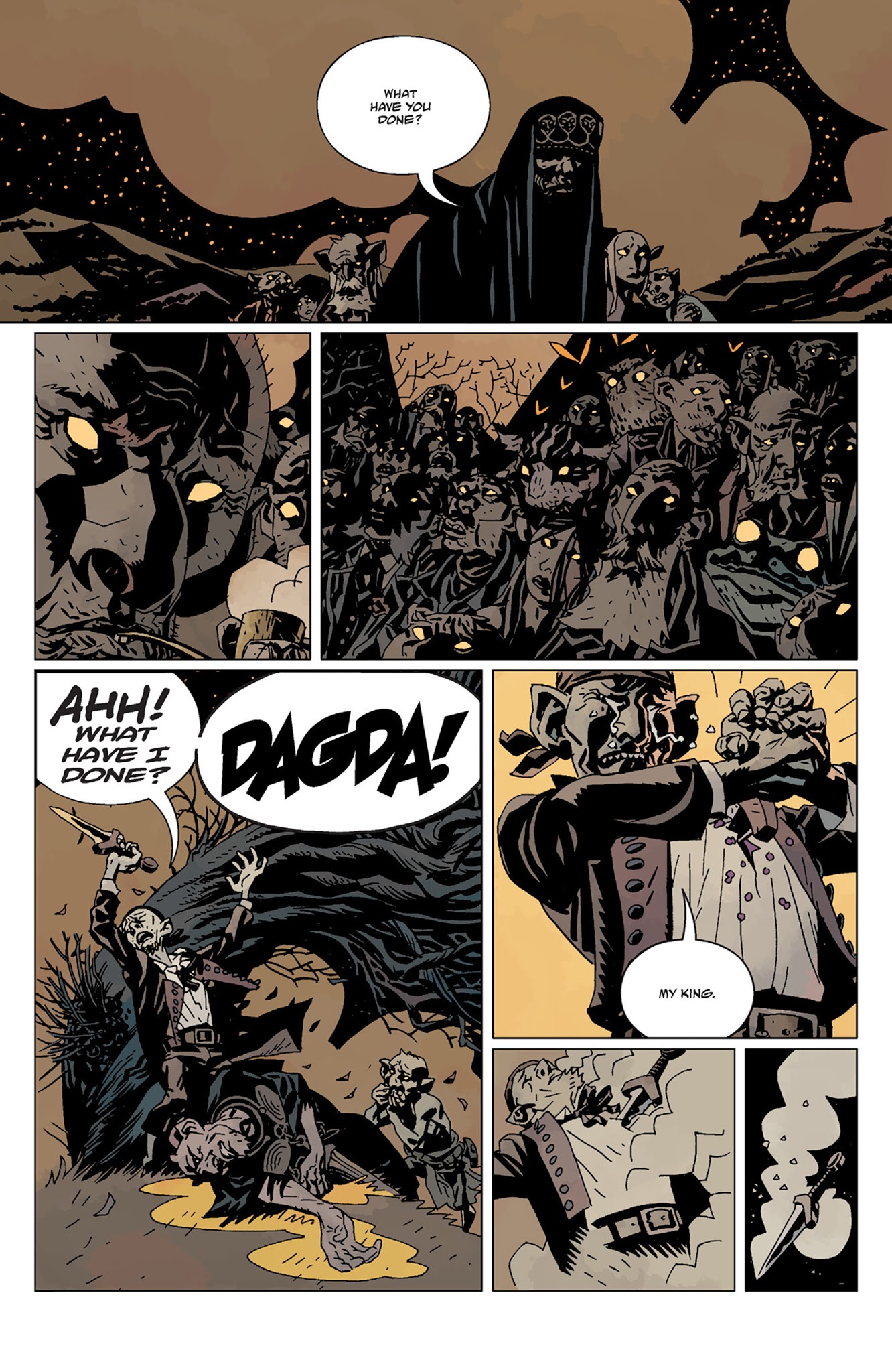 Read online Hellboy: Darkness Calls comic -  Issue # TPB - 162