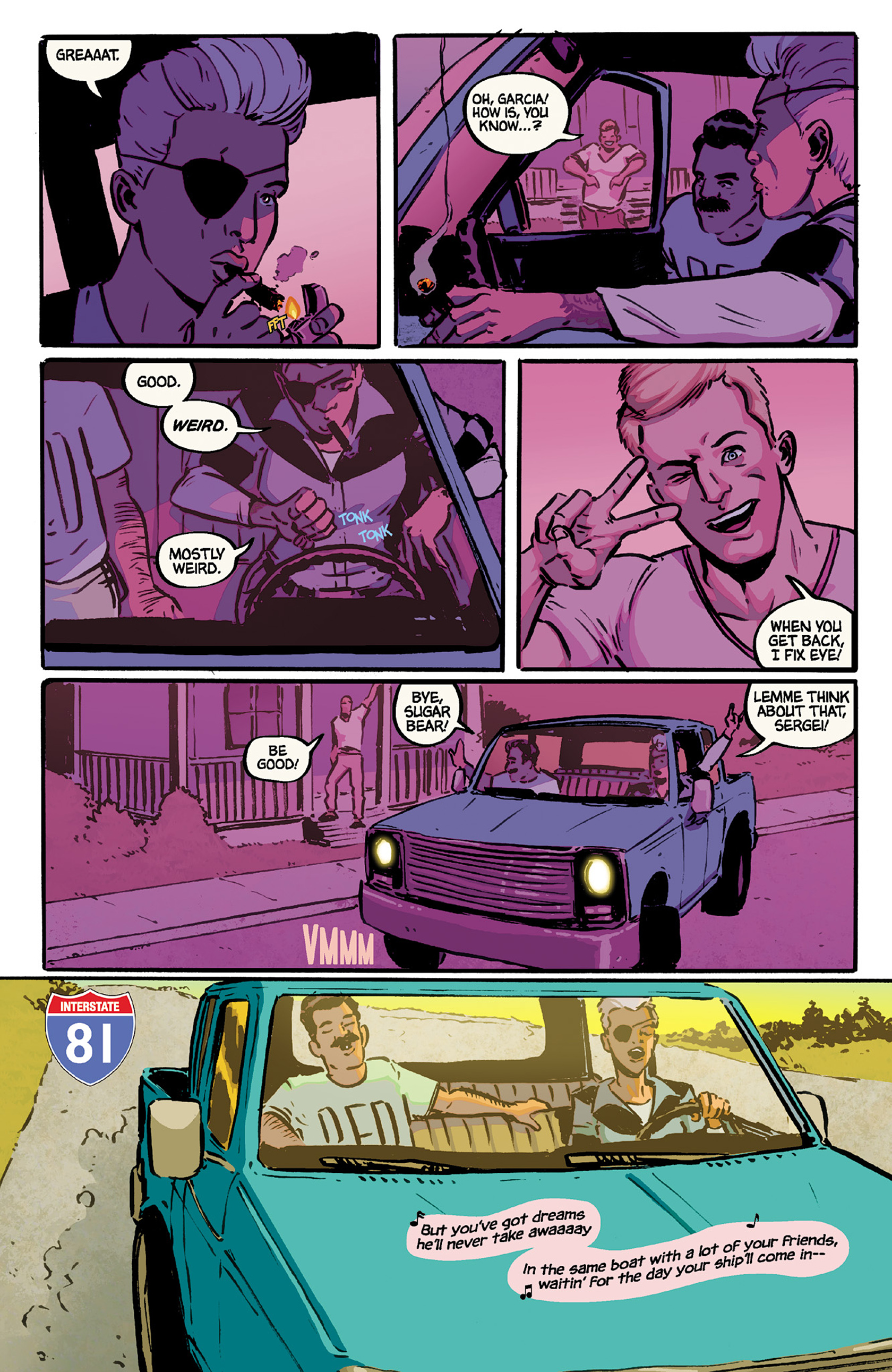 Read online Grindhouse: Drive In, Bleed Out comic -  Issue #3 - 4