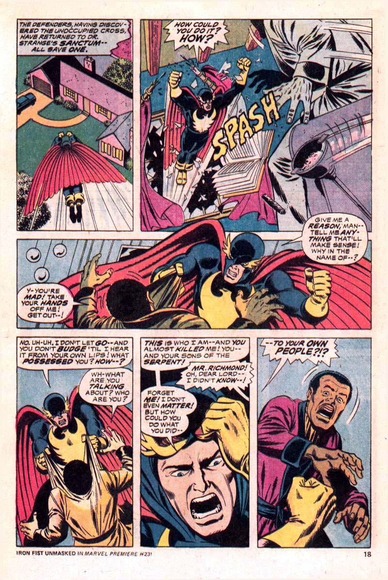 Read online The Defenders (1972) comic -  Issue #25 - 13