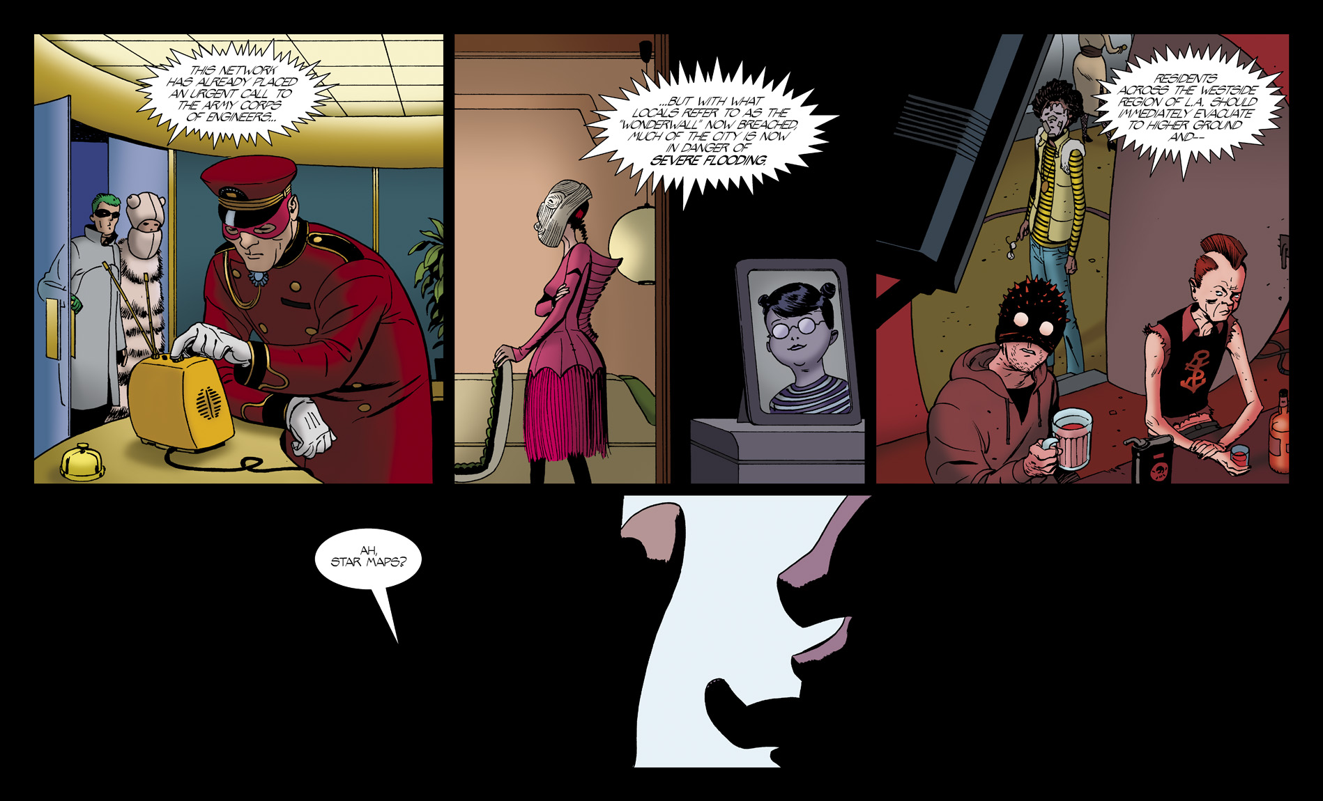 Read online The Private Eye comic -  Issue # _TPB 2 - 121