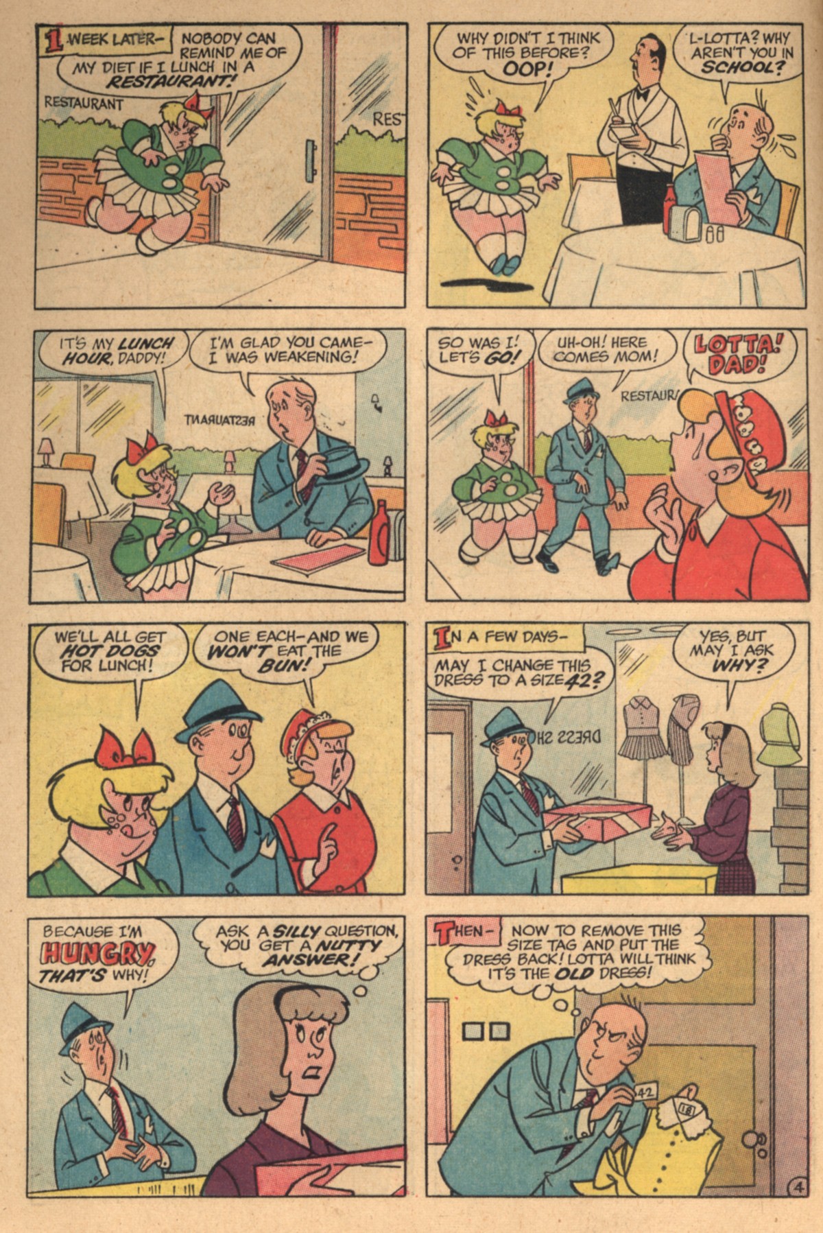 Read online Little Lotta comic -  Issue #55 - 8