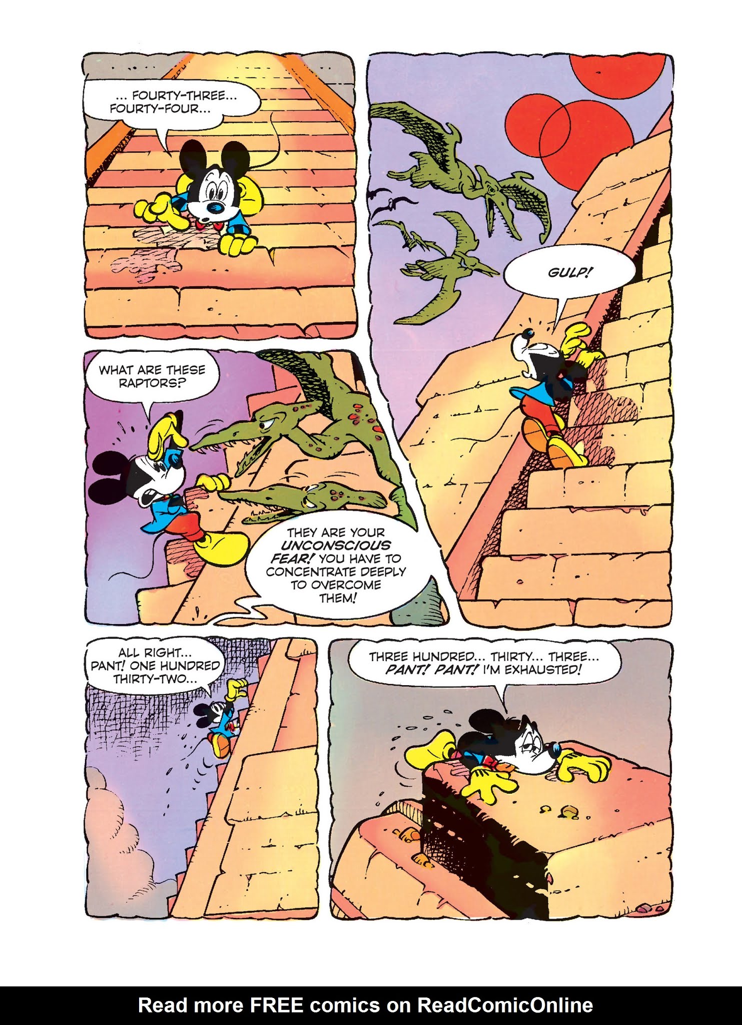 Read online Mickey Mouse in the Sword of Ice comic -  Issue #4 - 14