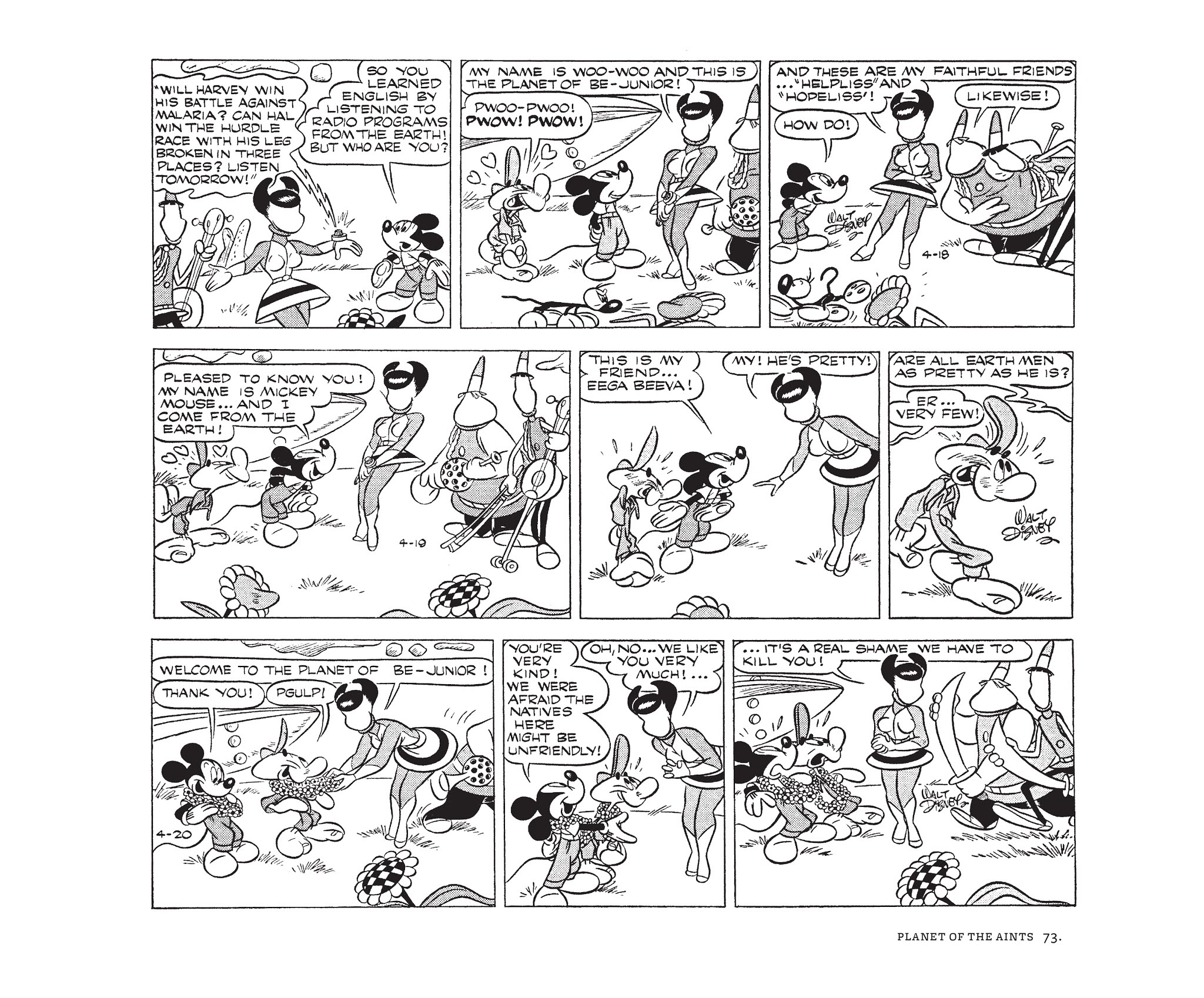 Read online Walt Disney's Mickey Mouse by Floyd Gottfredson comic -  Issue # TPB 10 (Part 1) - 73