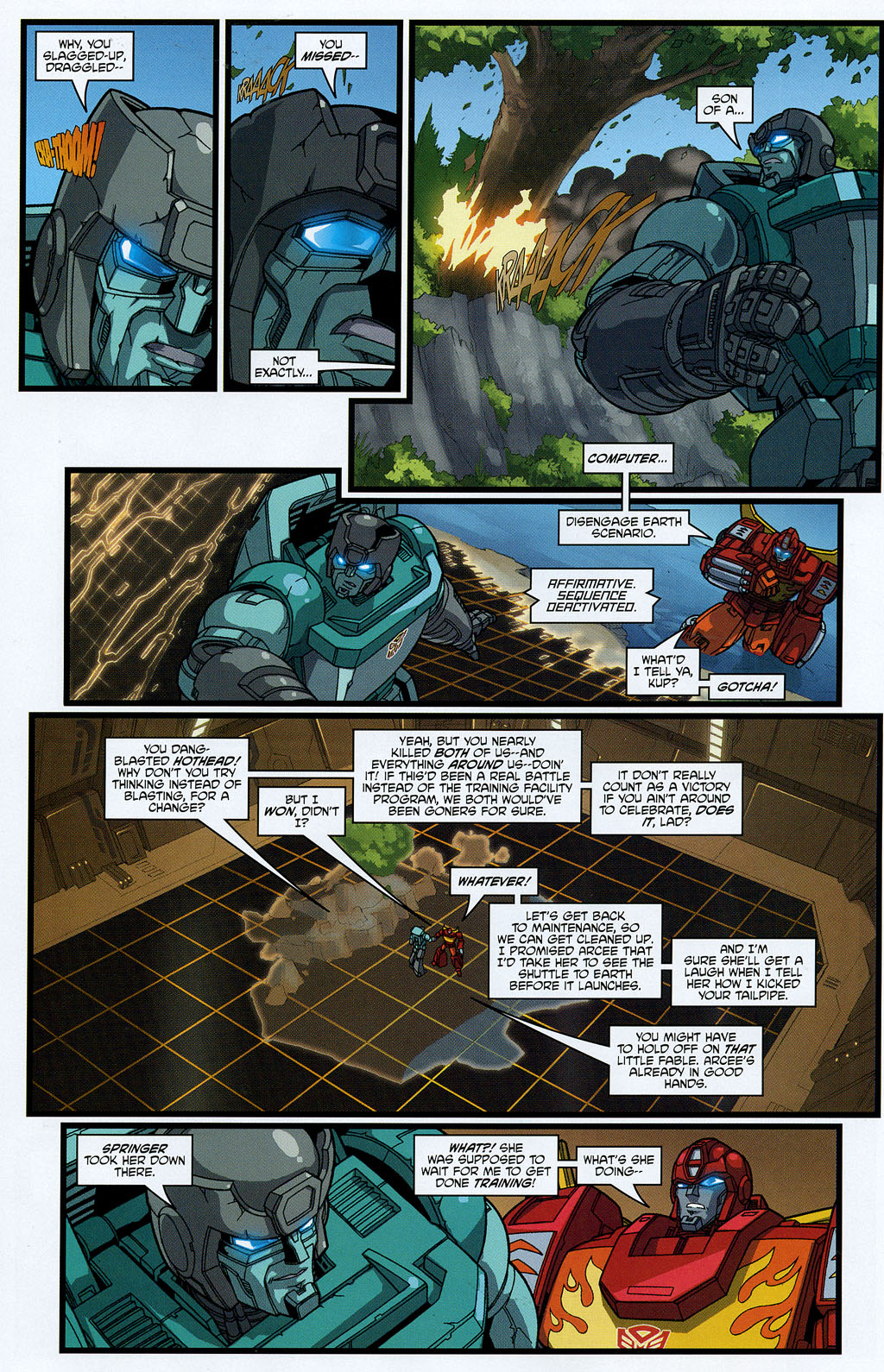 Read online Transformers: Generation 1 (2004) comic -  Issue #9 - 11