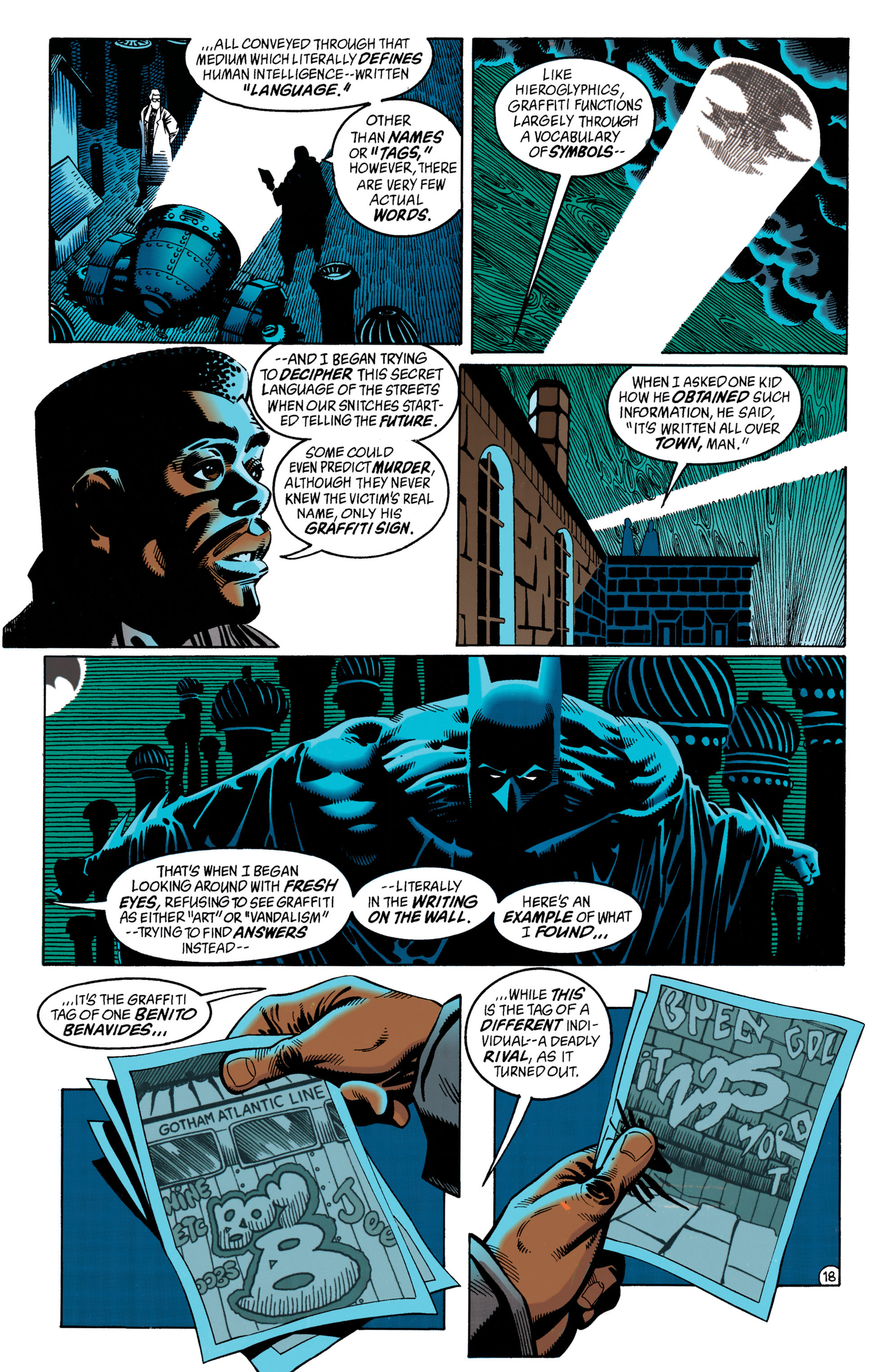 Read online Batman (1940) comic -  Issue #535 - 19