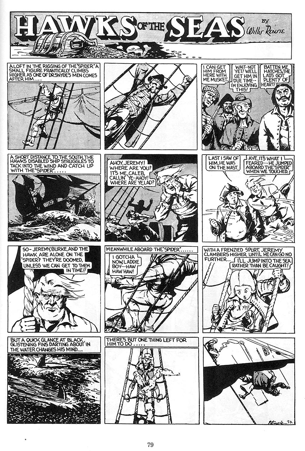 Read online Will Eisner's Hawks of the Seas comic -  Issue # TPB - 80