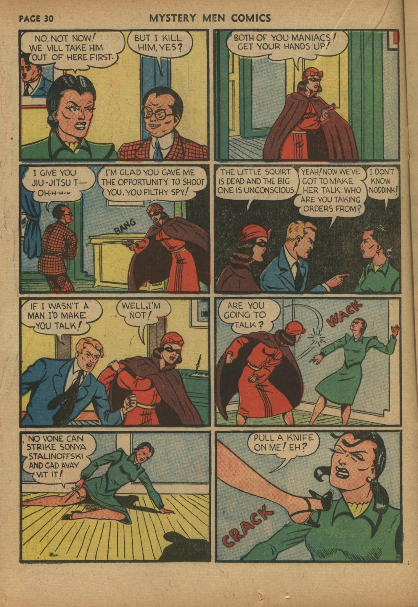 Read online Mystery Men Comics comic -  Issue #20 - 32