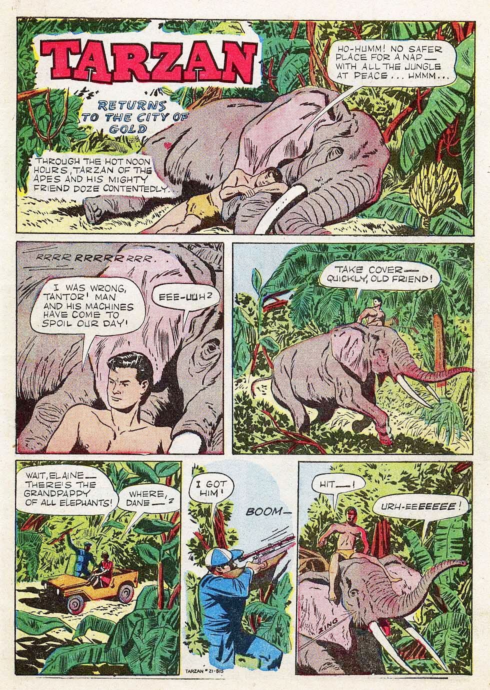 Read online Tarzan (1948) comic -  Issue #21 - 3