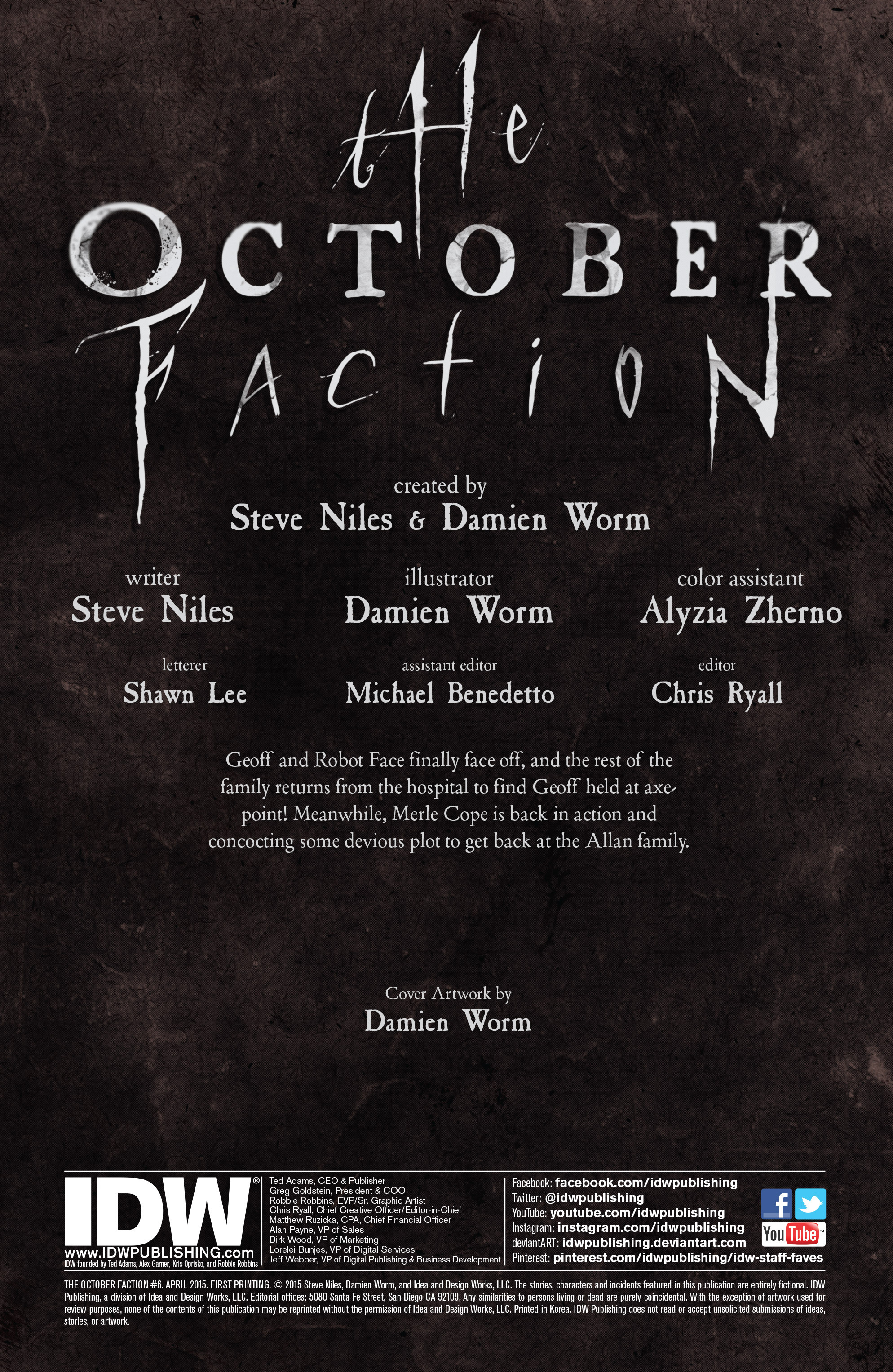 Read online The October Faction comic -  Issue #6 - 2