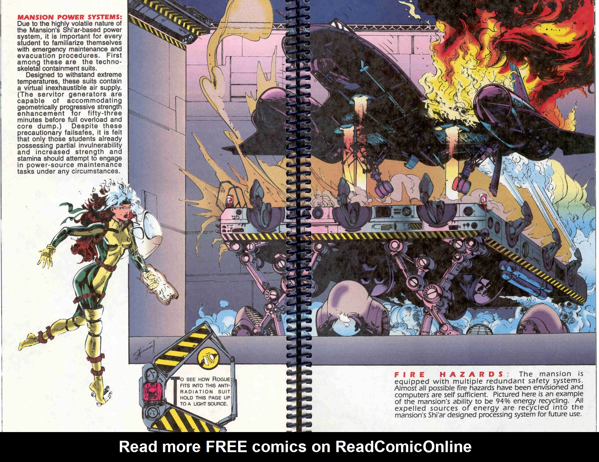 Read online X-Men Survival Guide to the Mansion comic -  Issue # Full - 34