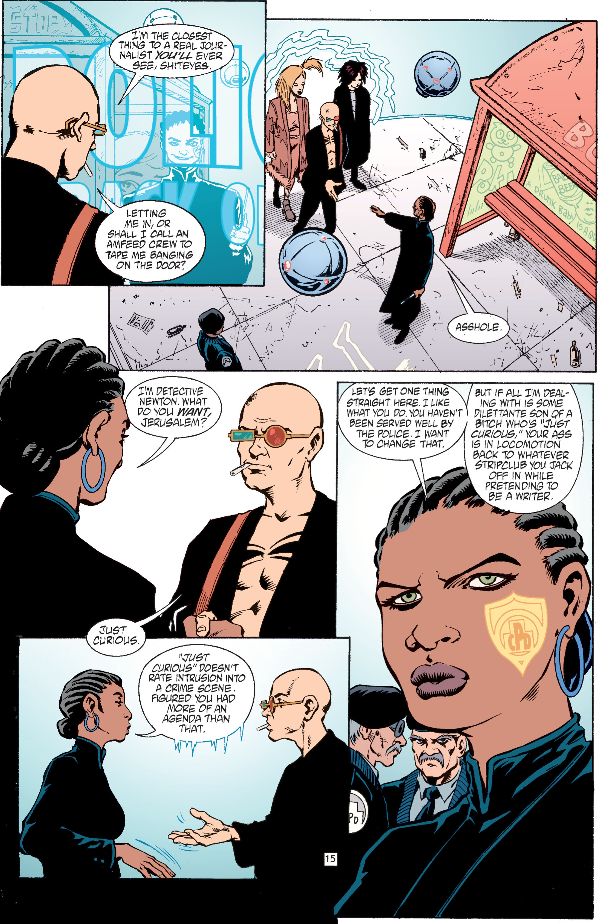 Read online Transmetropolitan comic -  Issue #28 - 16