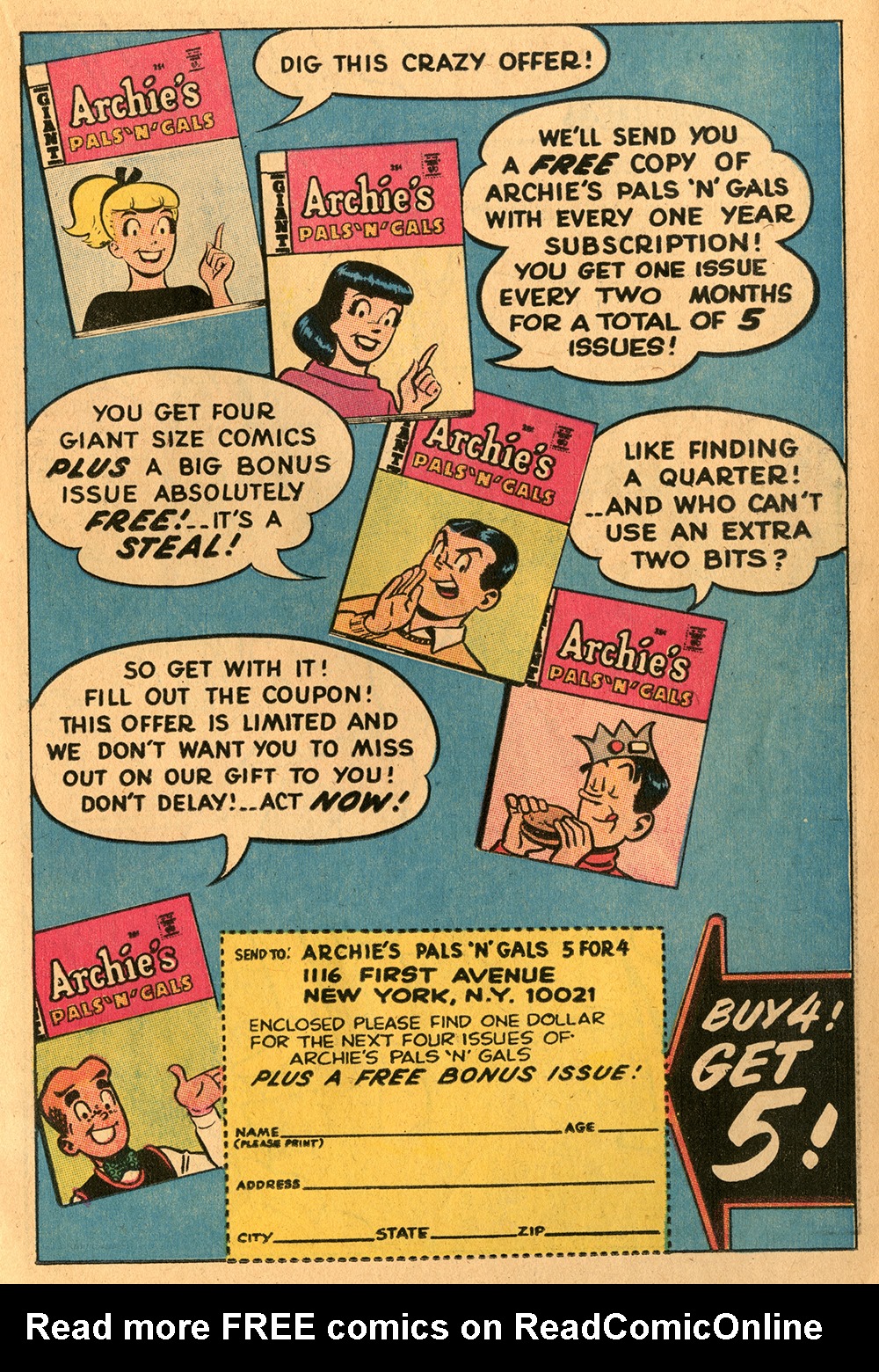 Read online Archie Giant Series Magazine comic -  Issue #184 - 21