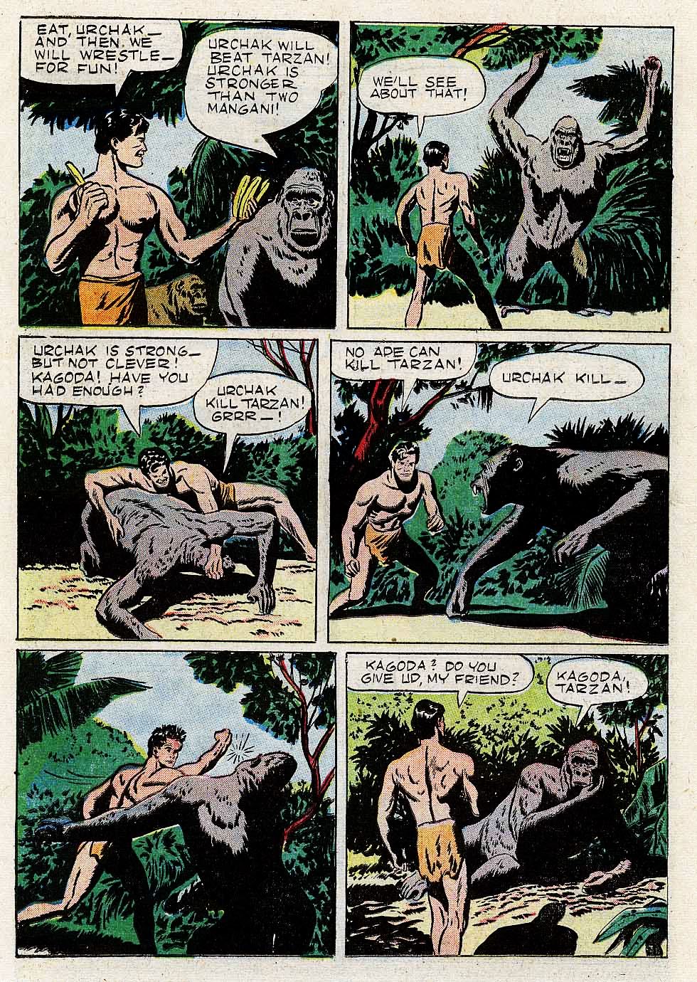 Read online Tarzan (1948) comic -  Issue #14 - 24