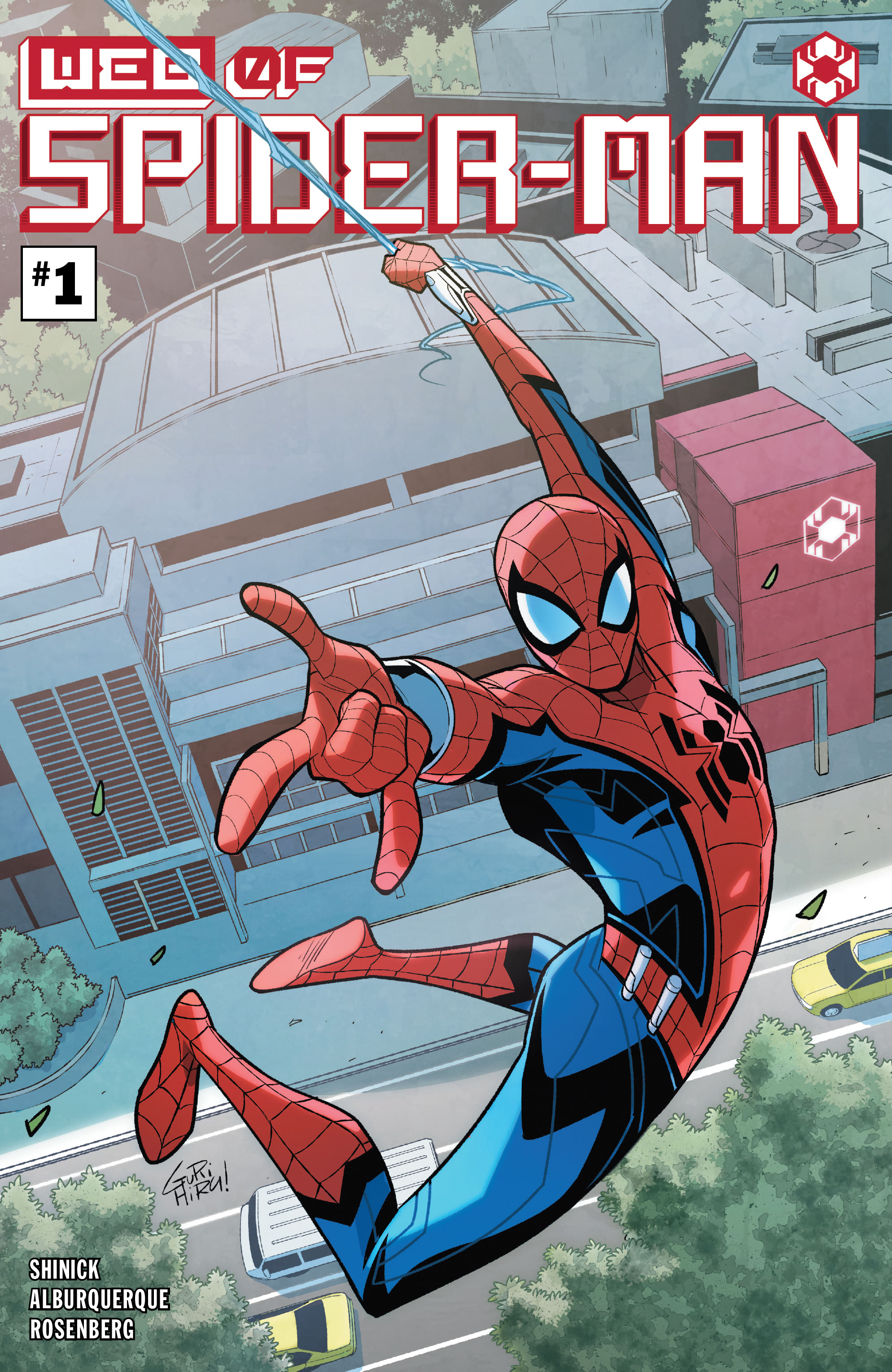 Read online W.E.B. Of Spider-Man comic -  Issue #1 - 1