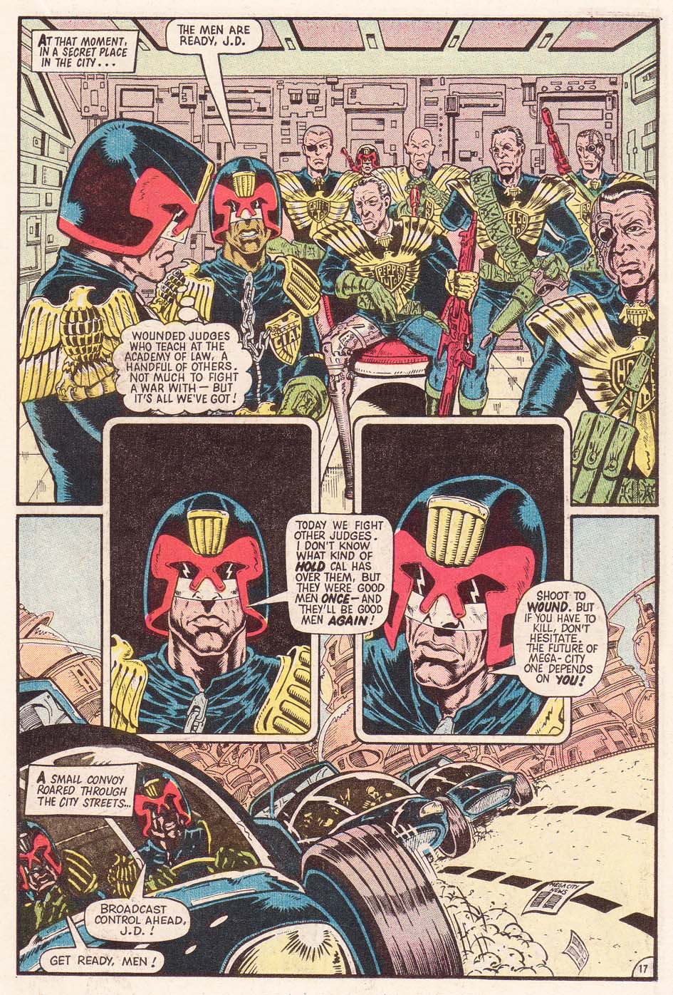 Read online Judge Dredd (1983) comic -  Issue #10 - 18