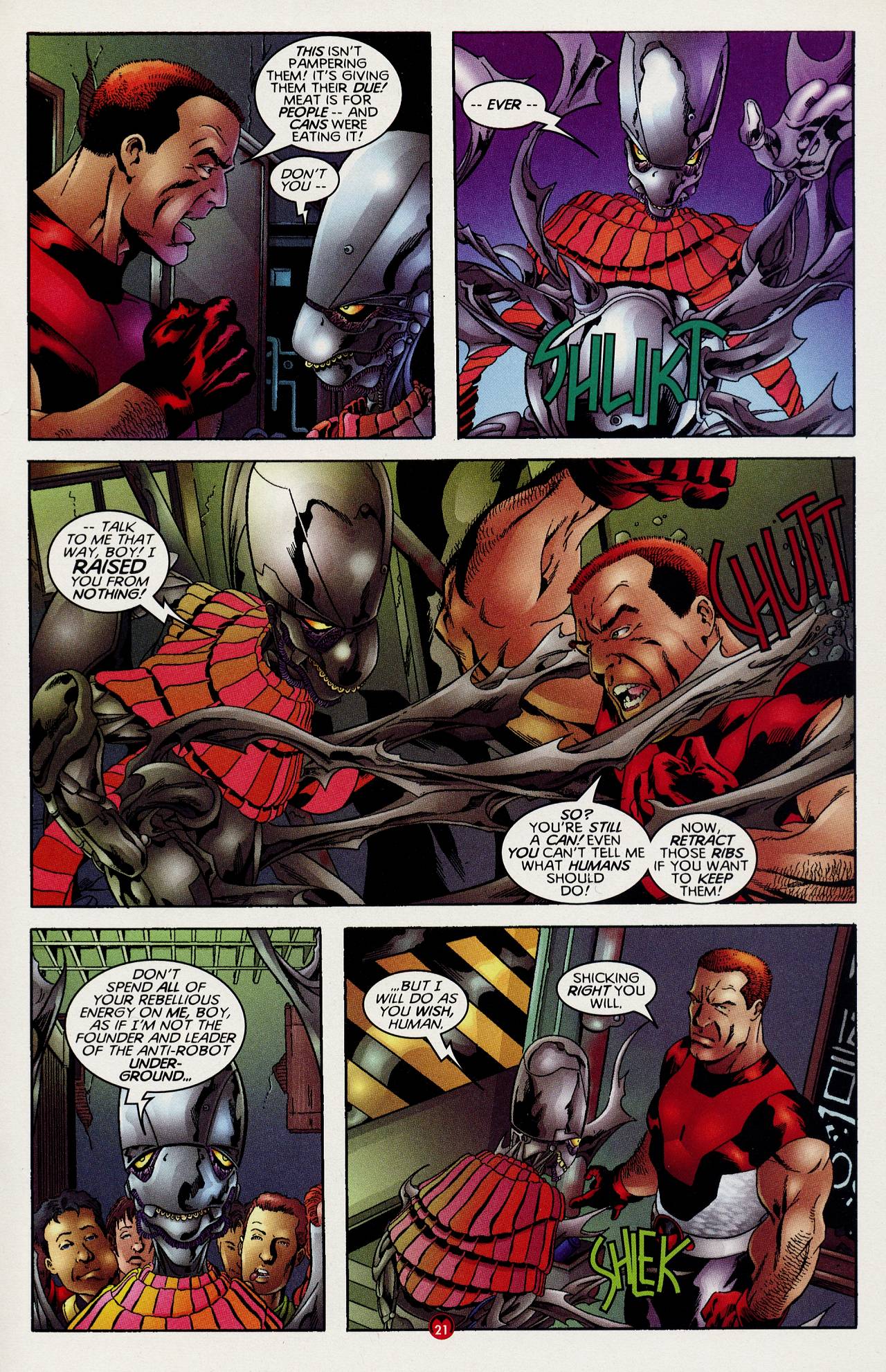 Read online Magnus Robot Fighter (1997) comic -  Issue #1 - 18