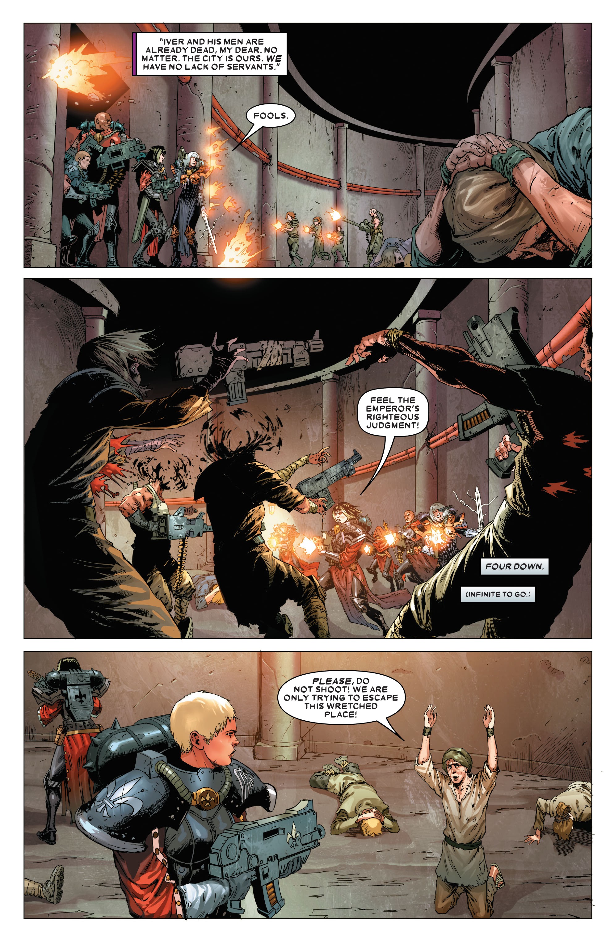 Read online Warhammer 40,000: Sisters Of Battle comic -  Issue #3 - 11