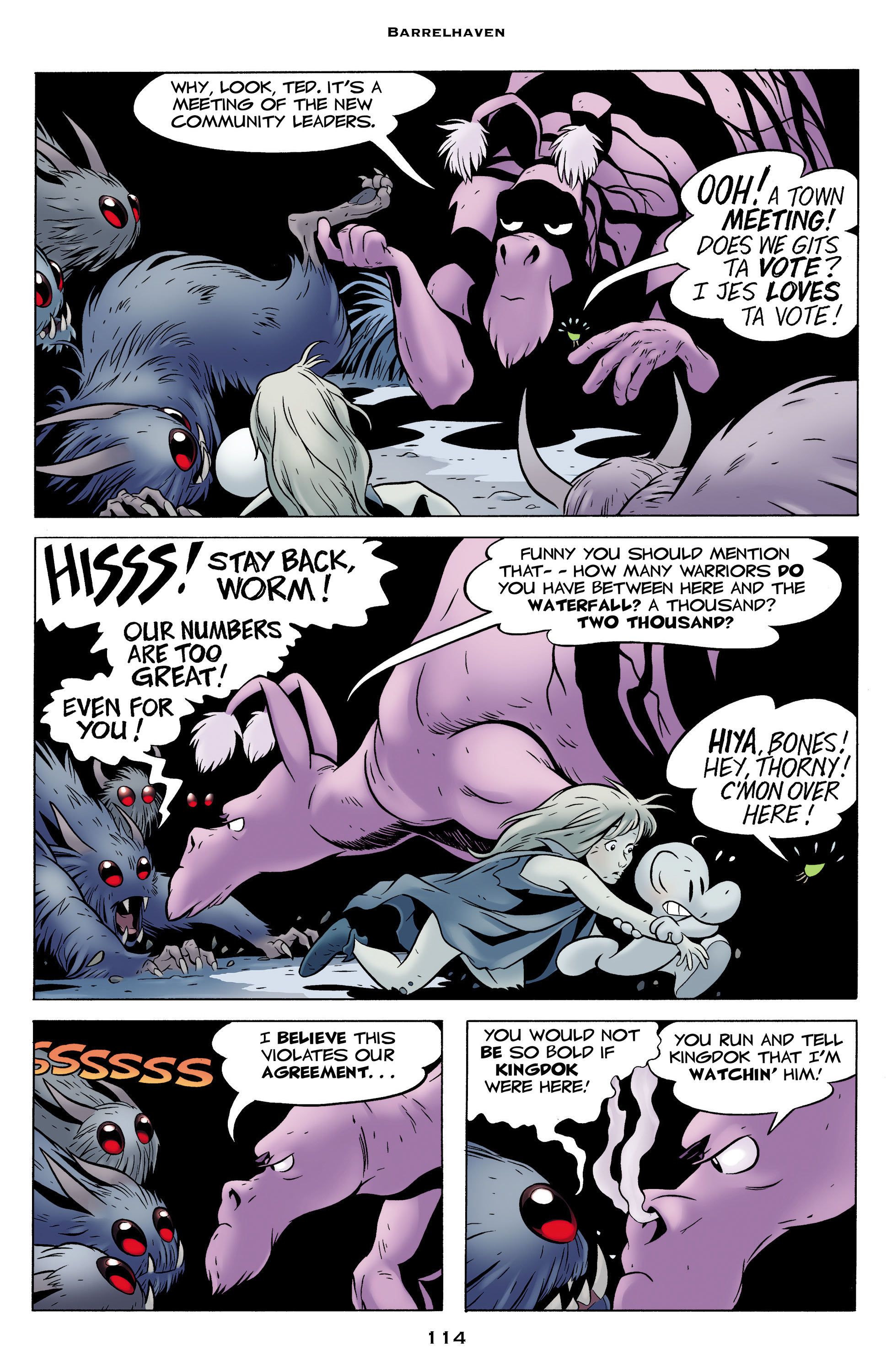 Read online Bone: Out From Boneville comic -  Issue # TPB - 114