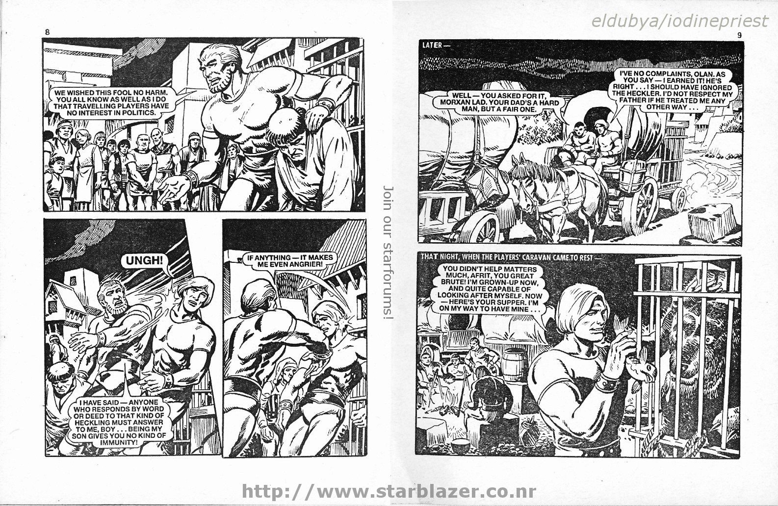 Read online Starblazer comic -  Issue #193 - 6