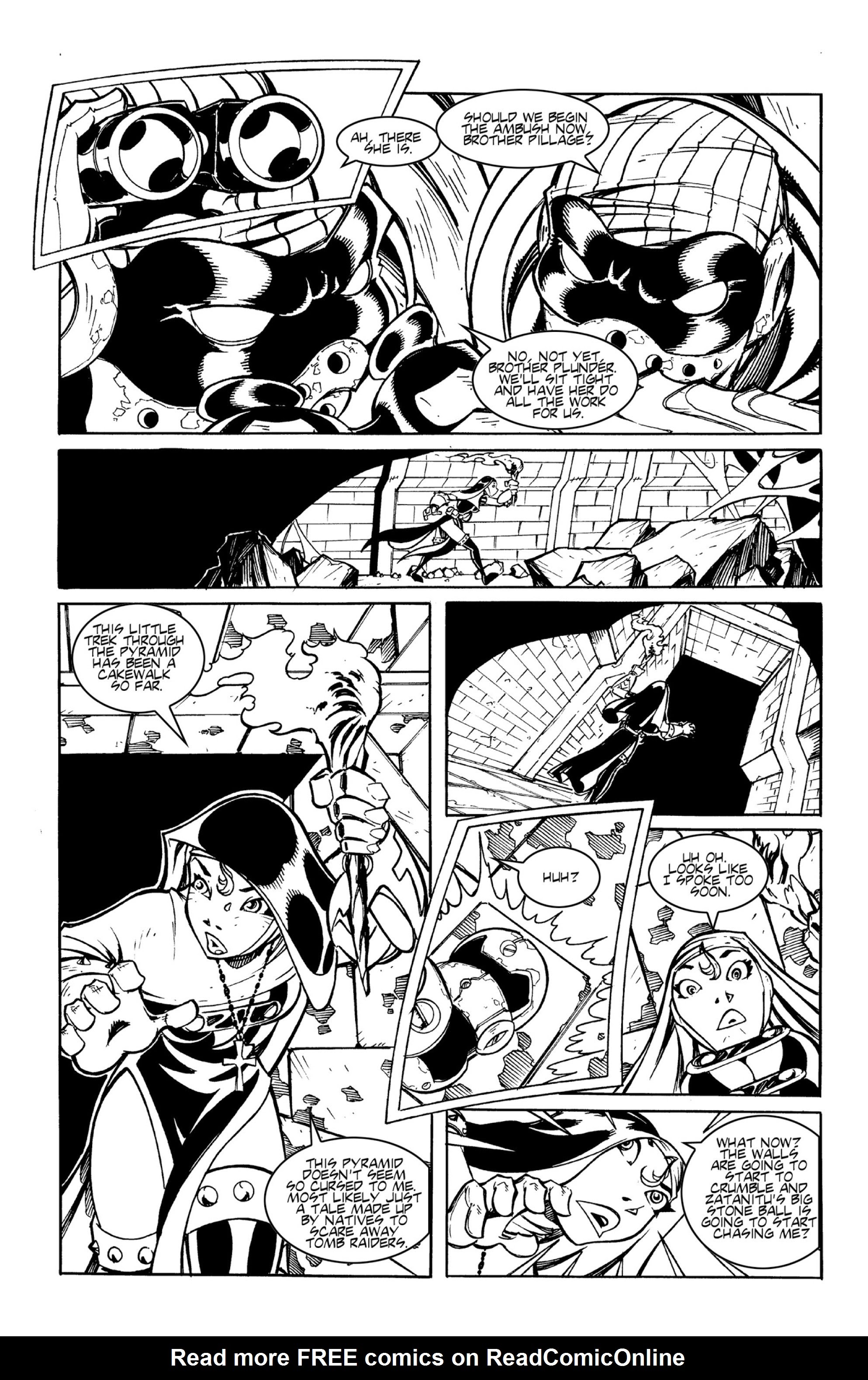 Read online Warrior Nun Areala: Armor of God comic -  Issue # TPB - 28