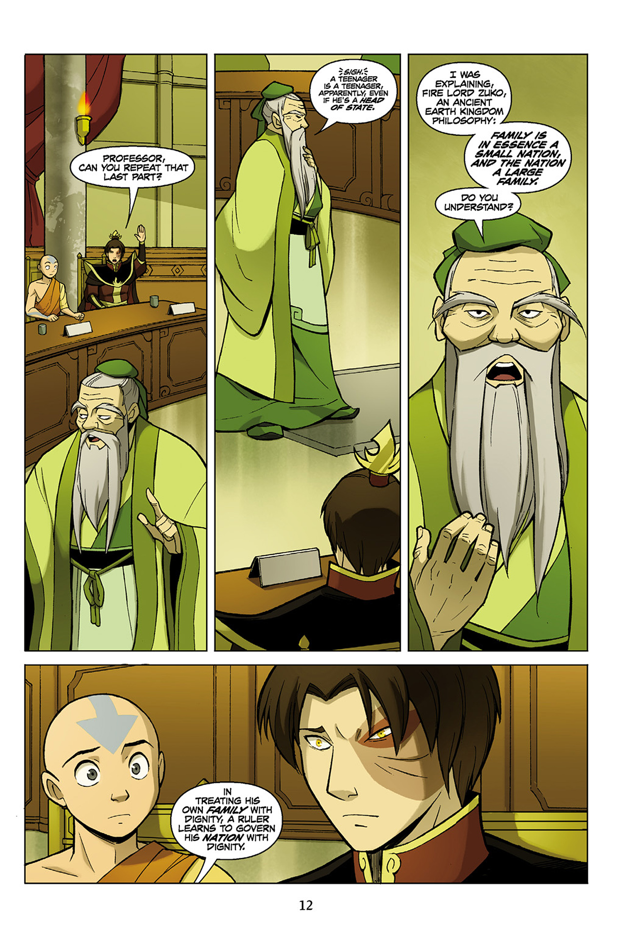 Read online Nickelodeon Avatar: The Last Airbender - The Search comic -  Issue # Part 1 - 13