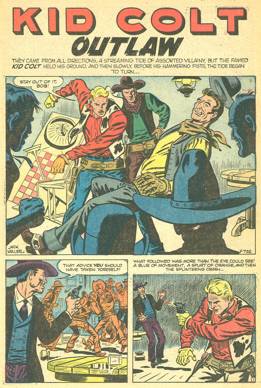 Read online Kid Colt Outlaw comic -  Issue #47 - 3