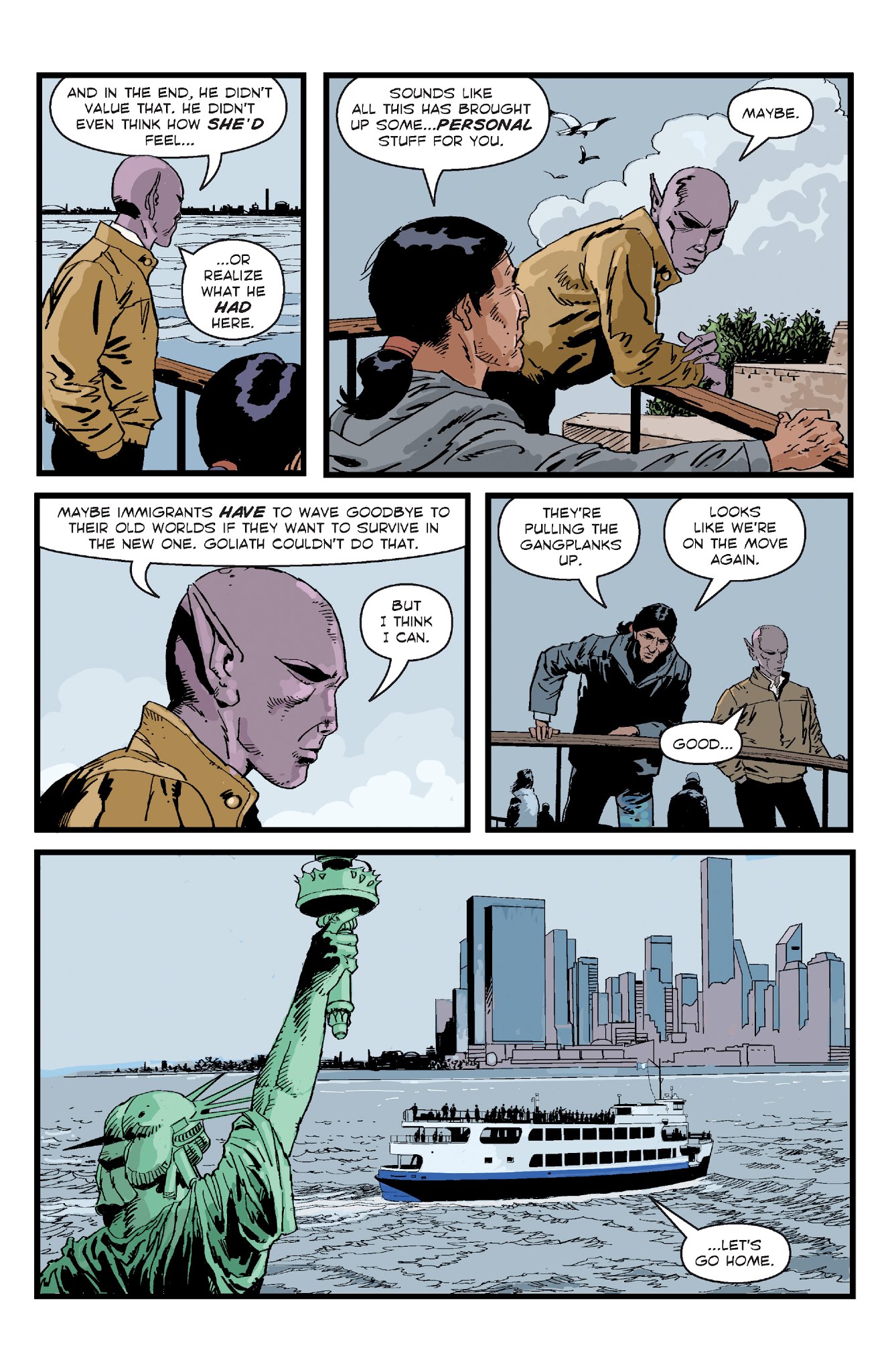 Read online Resident Alien: An Alien in New York comic -  Issue #4 - 21