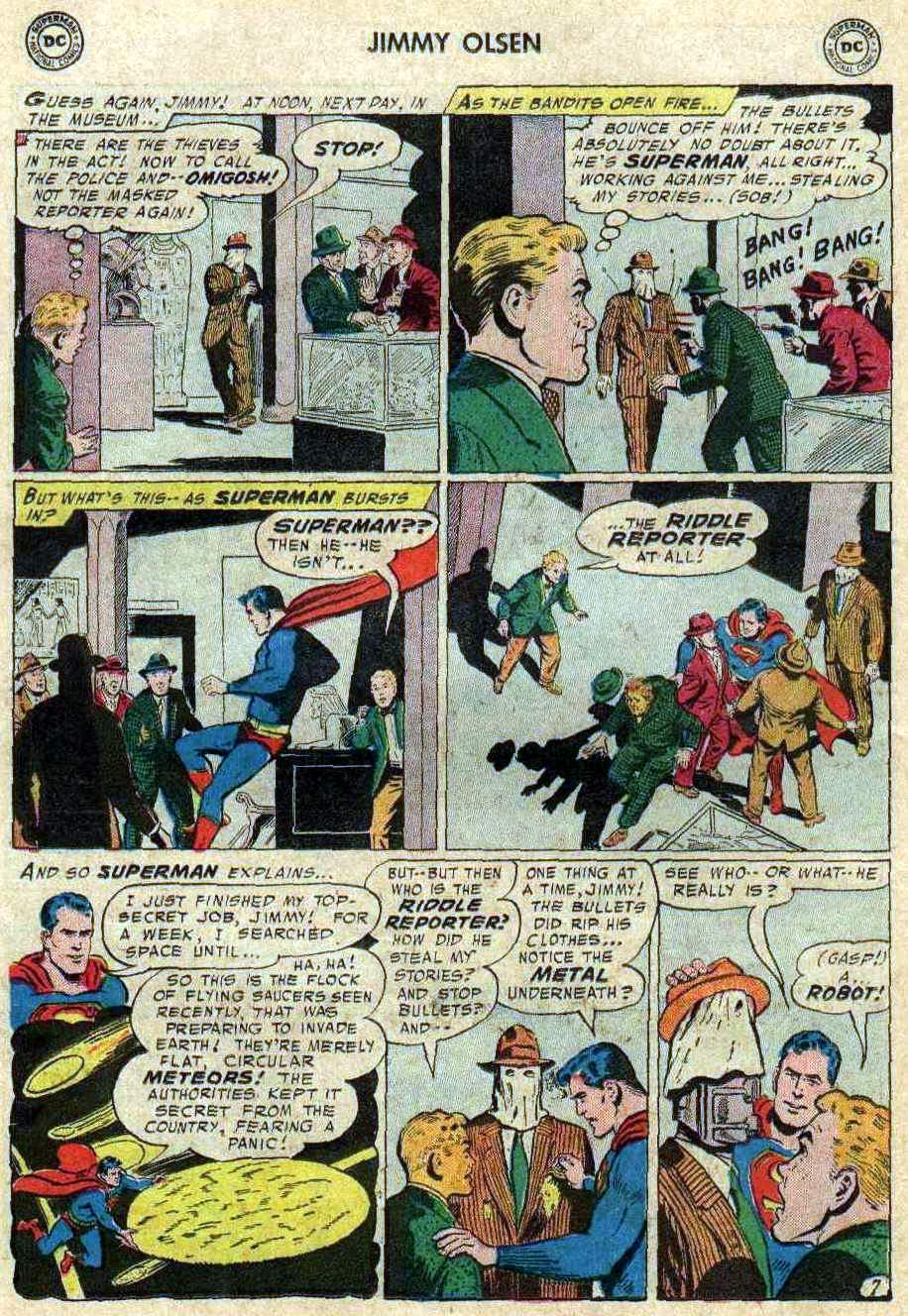 Read online Superman's Pal Jimmy Olsen comic -  Issue #18 - 21