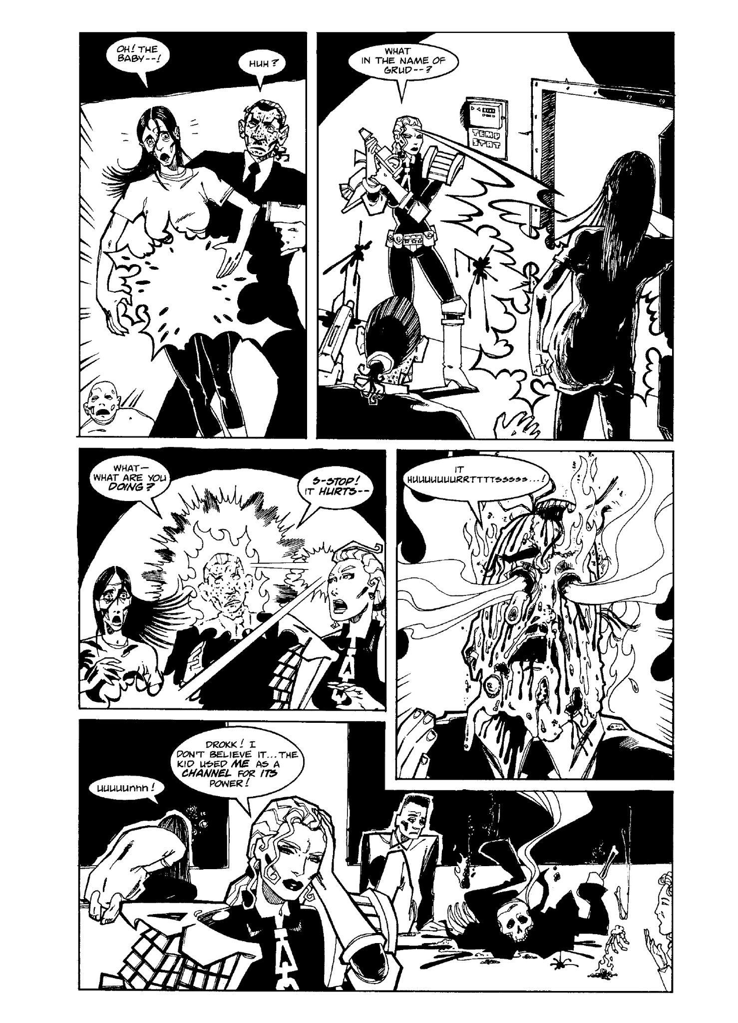 Read online Judge Anderson: The Psi Files comic -  Issue # TPB 4 - 287