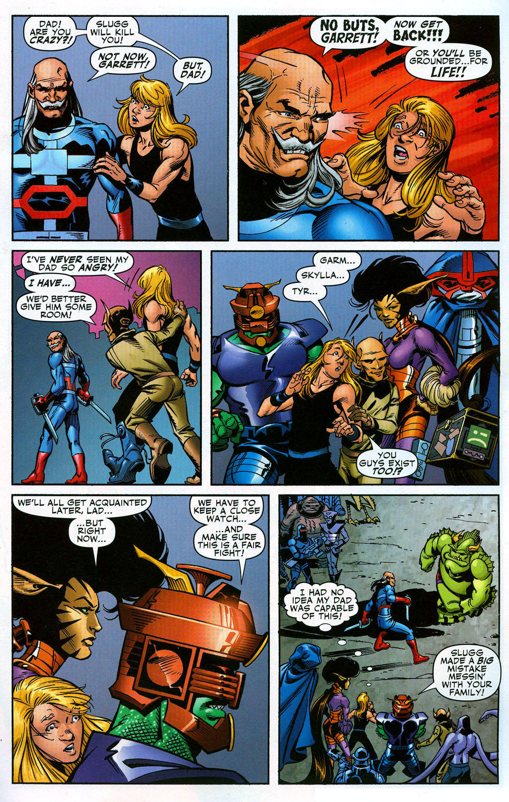 Read online Jack Kirby's Galactic Bounty Hunters comic -  Issue #5 - 10