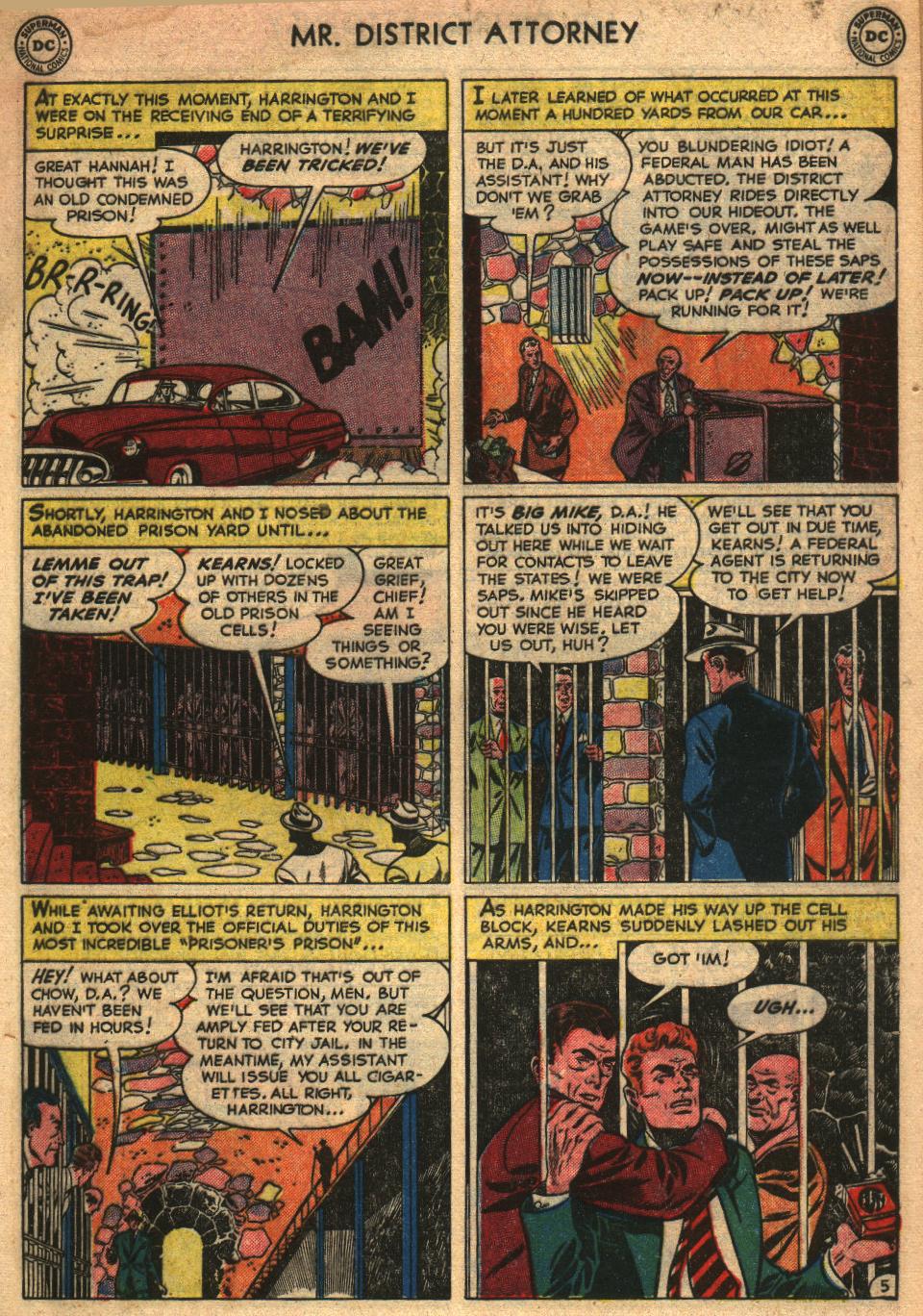 Read online Mr. District Attorney comic -  Issue #26 - 7