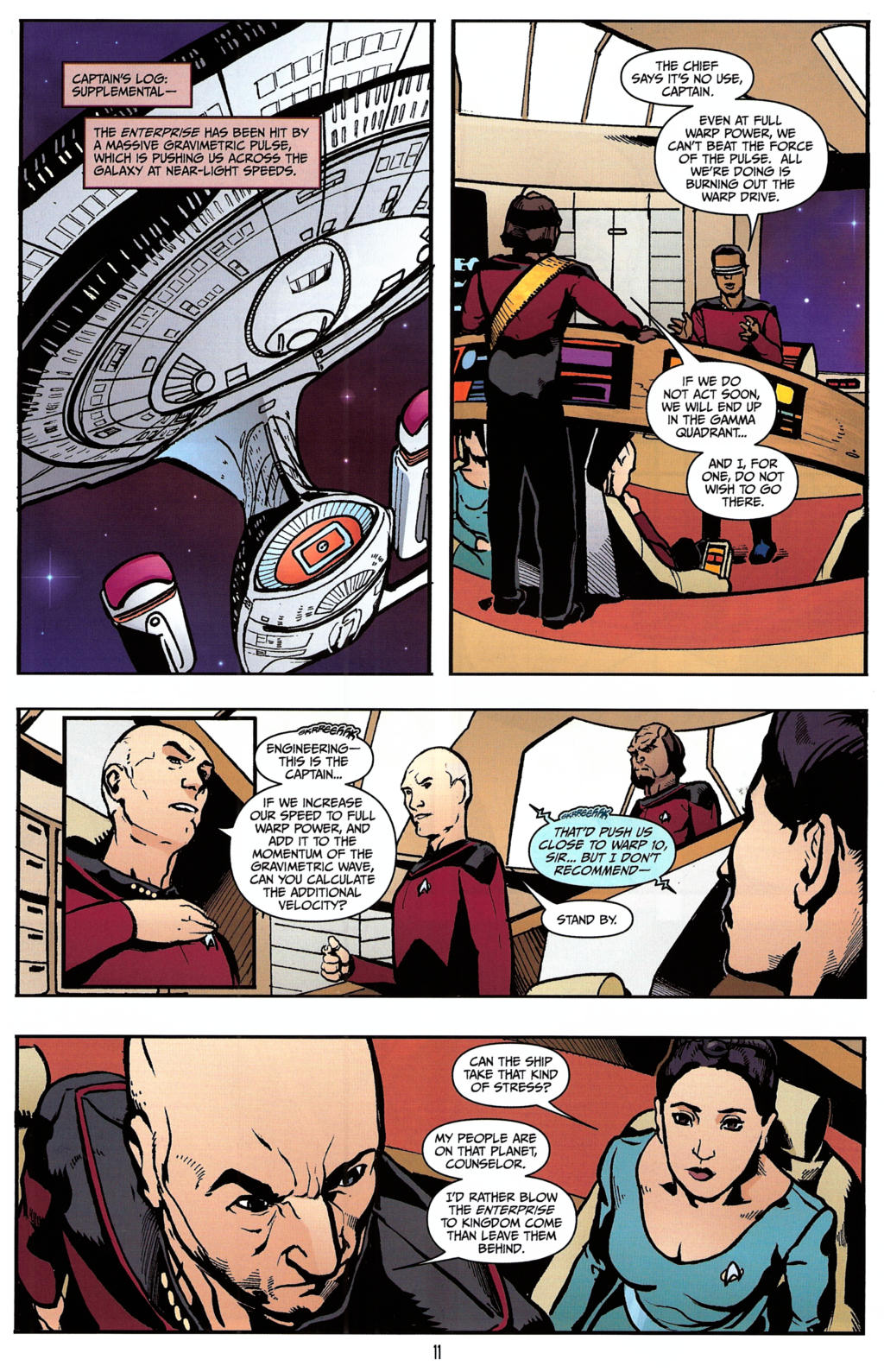 Star Trek: The Next Generation: The Space Between Issue #1 #1 - English 13