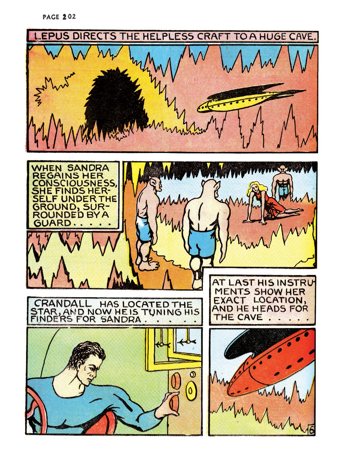Turn Loose Our Death Rays and Kill Them All!: The Complete Works of Fletcher Hanks issue TPB (Part 3) - Page 34