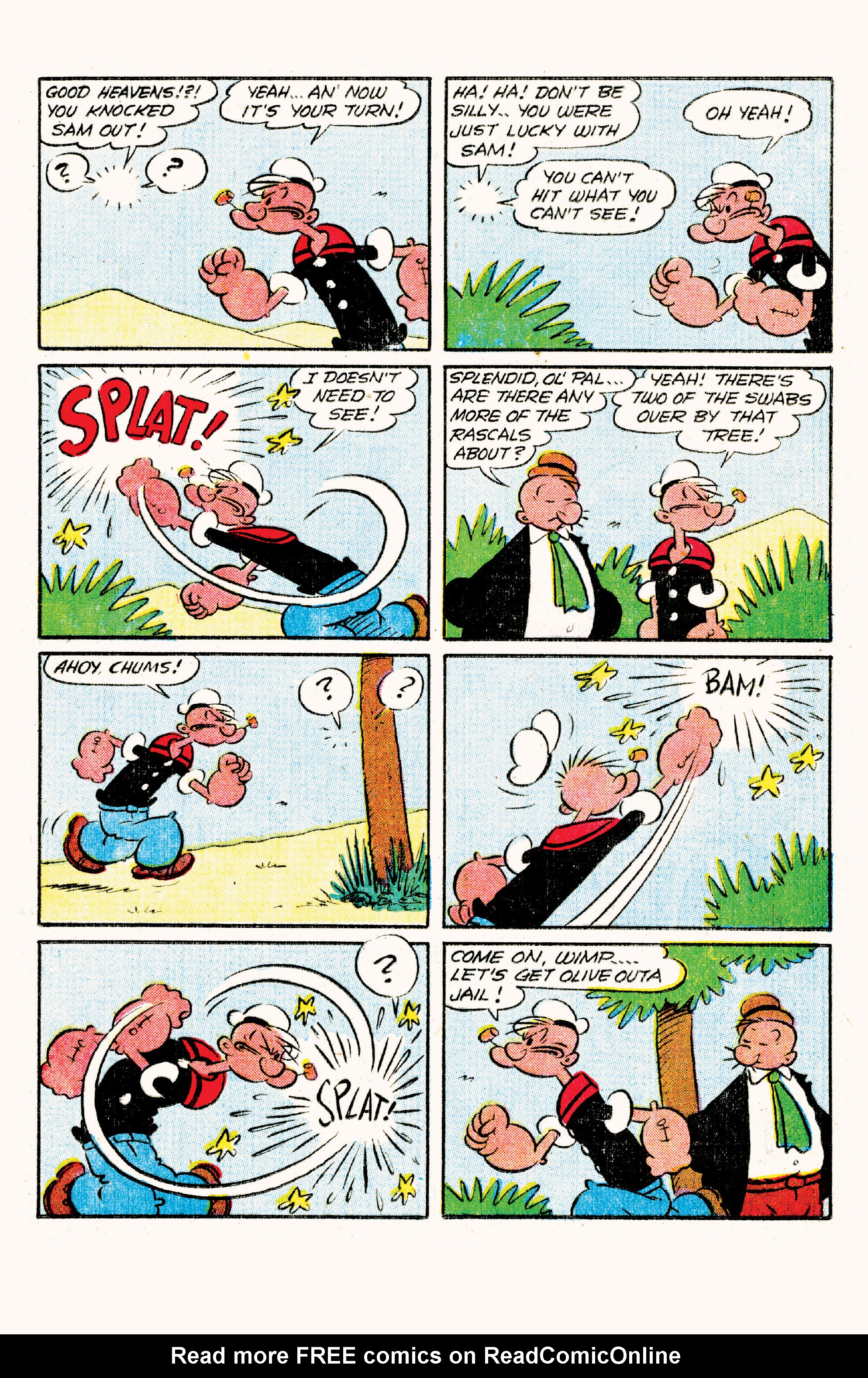 Read online Classic Popeye comic -  Issue #34 - 16