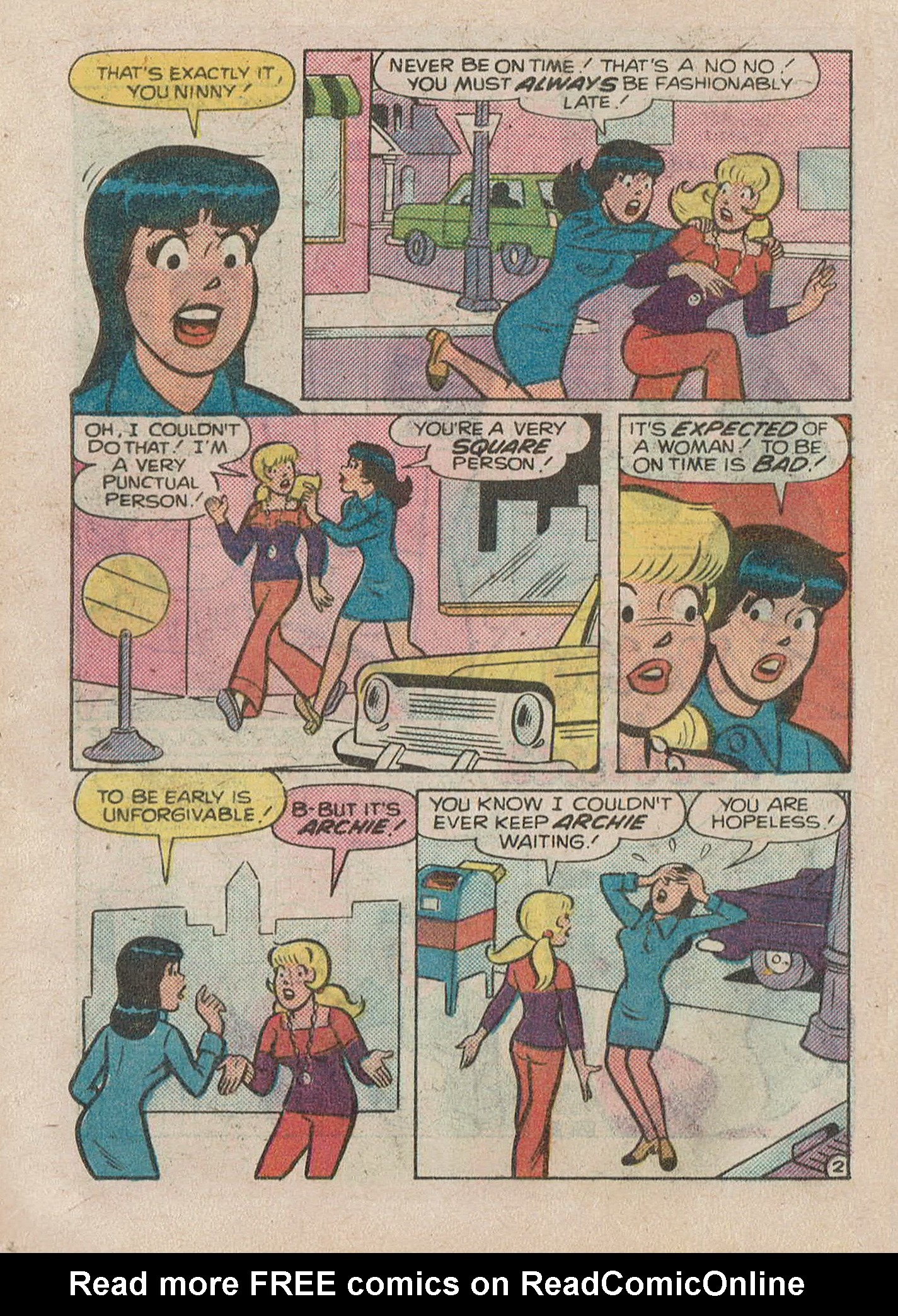 Read online Betty and Veronica Digest Magazine comic -  Issue #31 - 44