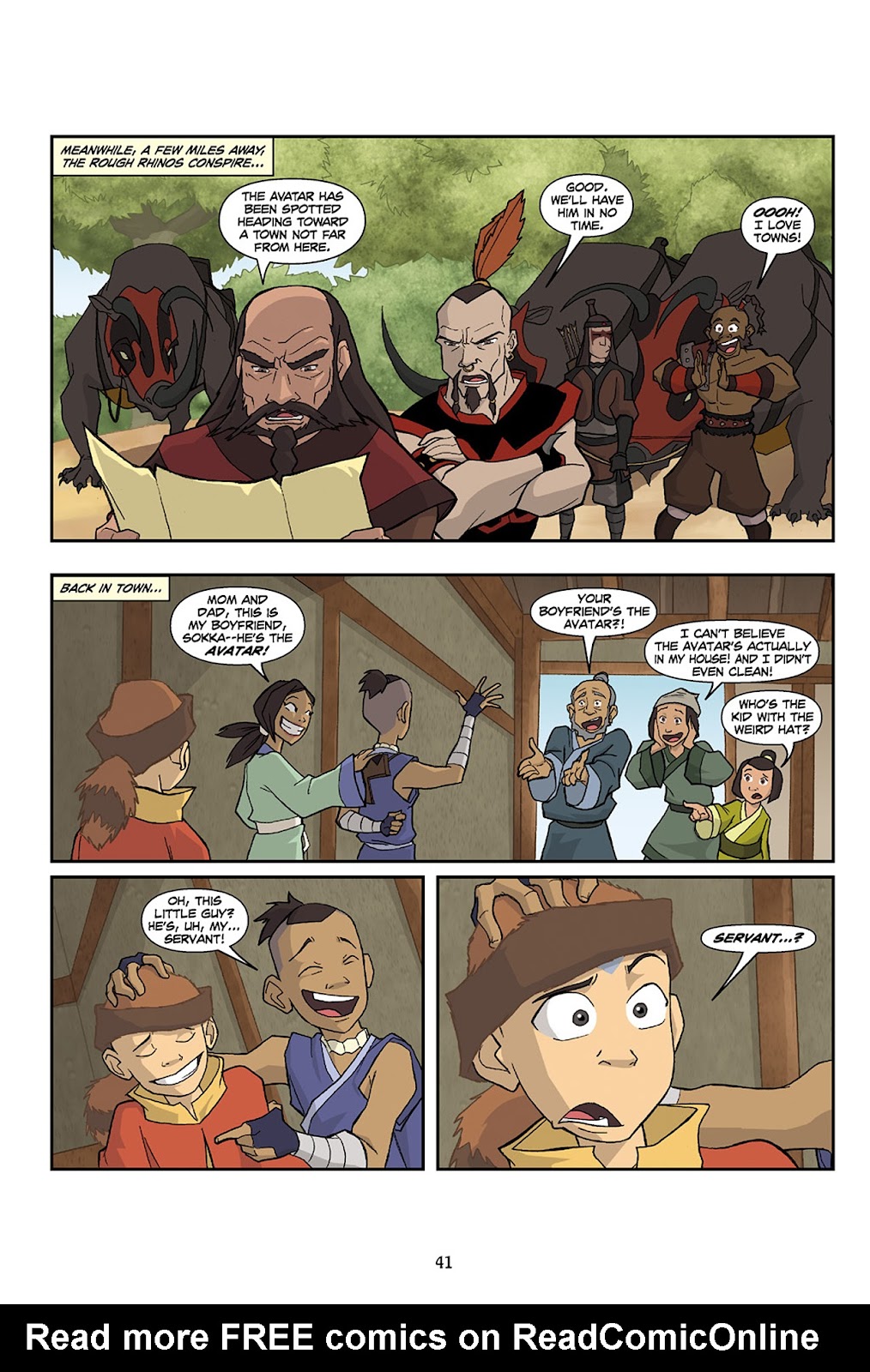 Nickelodeon Avatar: The Last Airbender - The Lost Adventures issue Full - Page 42