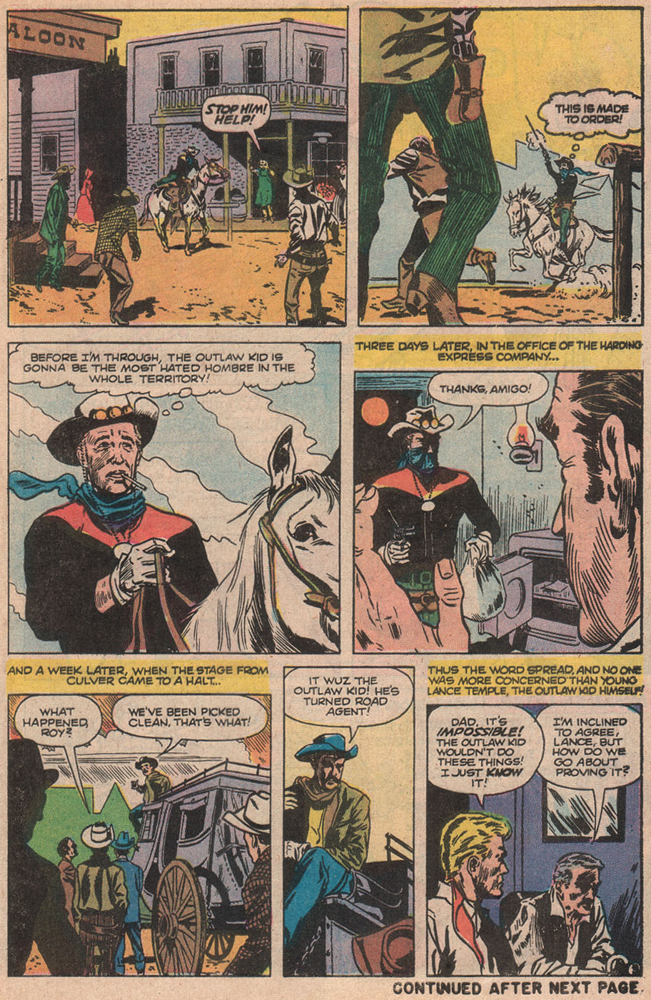 Read online The Outlaw Kid (1970) comic -  Issue #2 - 5