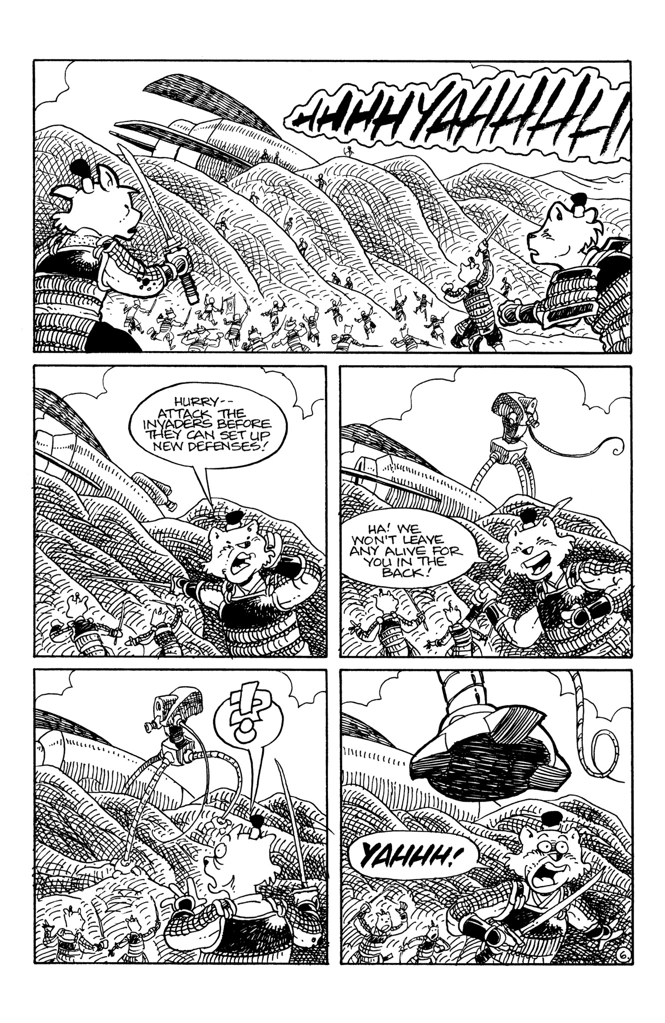 Read online Usagi Yojimbo: Senso comic -  Issue #3 - 8