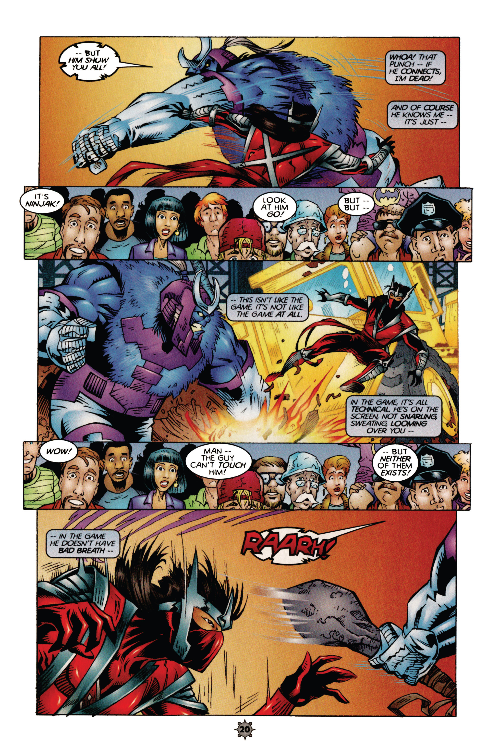Read online Ninjak (1997) comic -  Issue #1 - 19