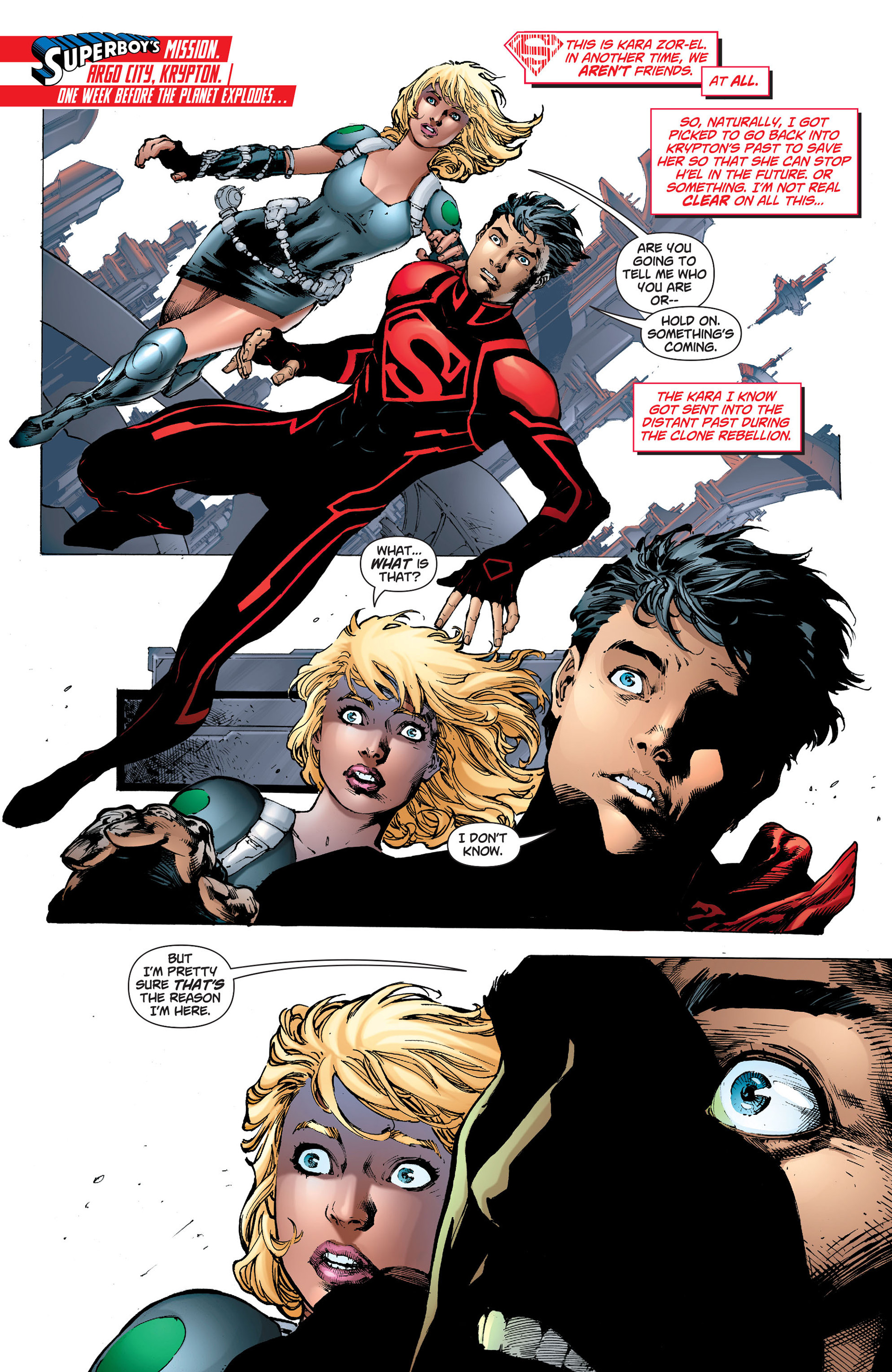 Read online Superboy (2012) comic -  Issue #25 - 2