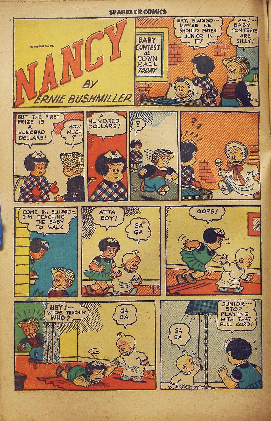Read online Sparkler Comics comic -  Issue #54 - 28