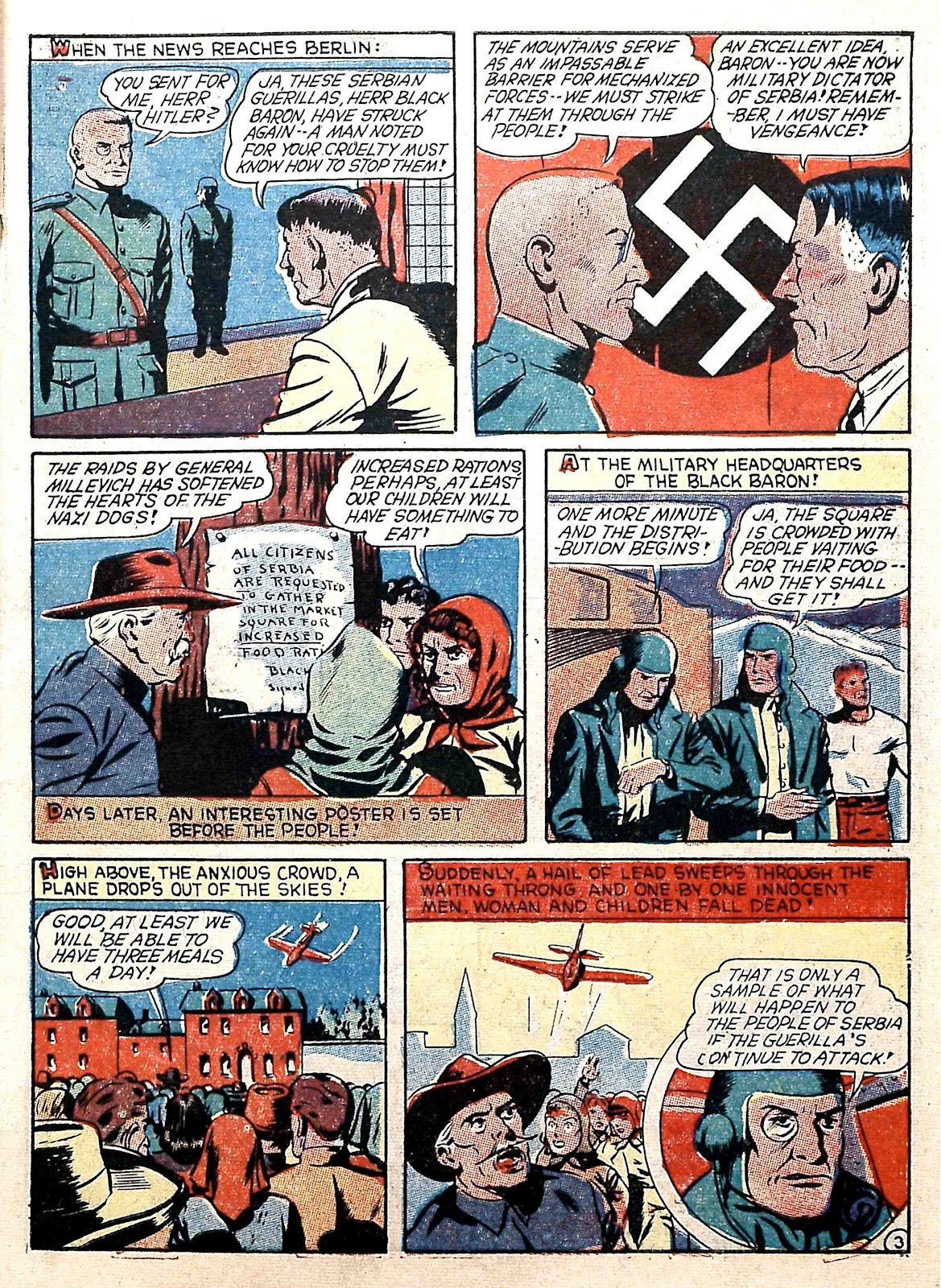Captain Aero Comics issue 8 - Page 5