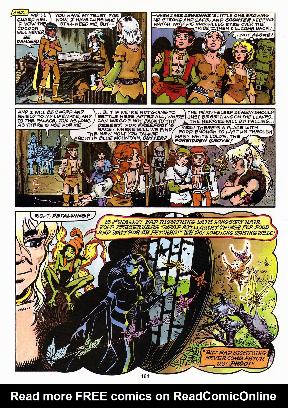 Read online ElfQuest (Starblaze Edition) comic -  Issue # TPB 4 - 169