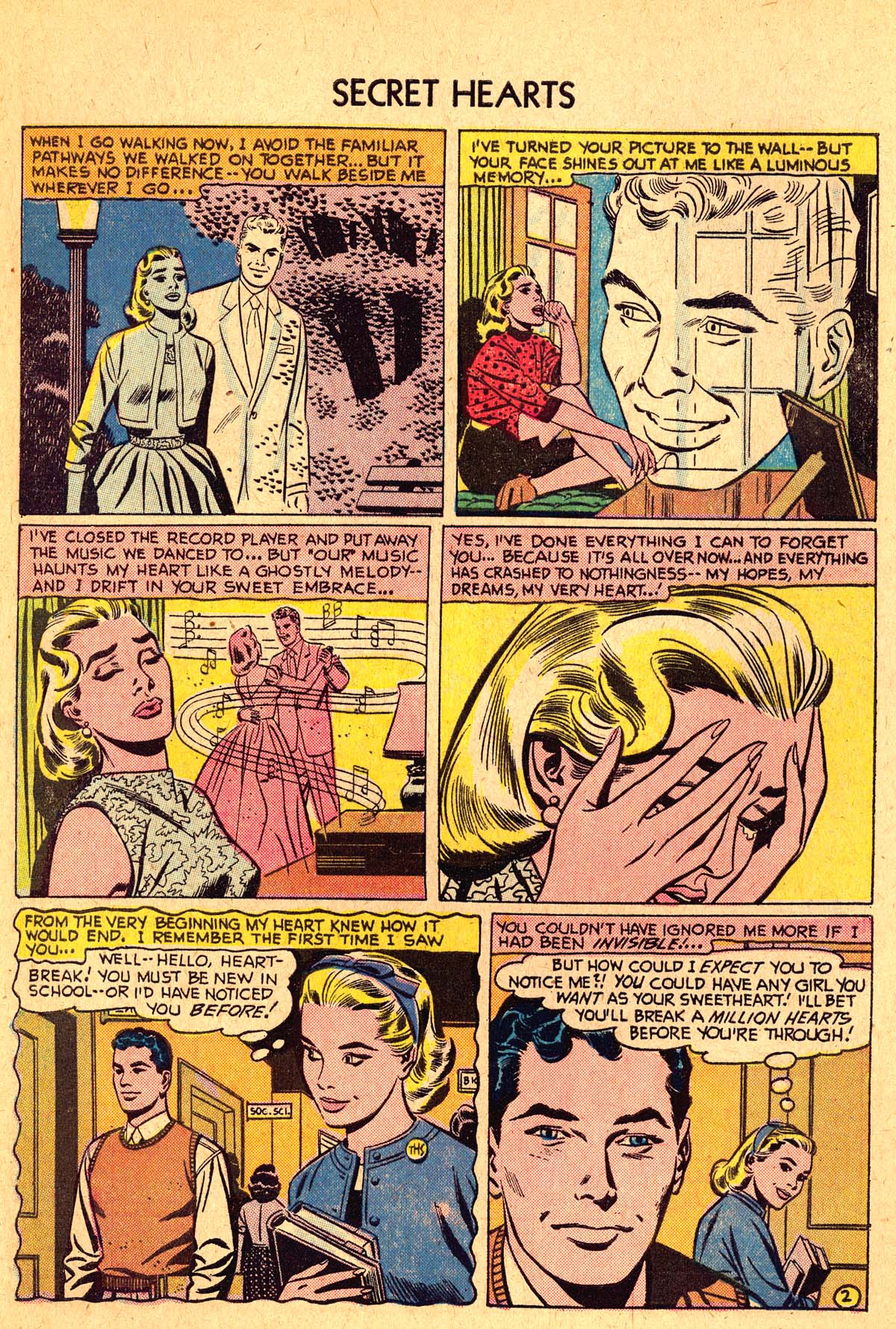 Read online Secret Hearts comic -  Issue #40 - 4