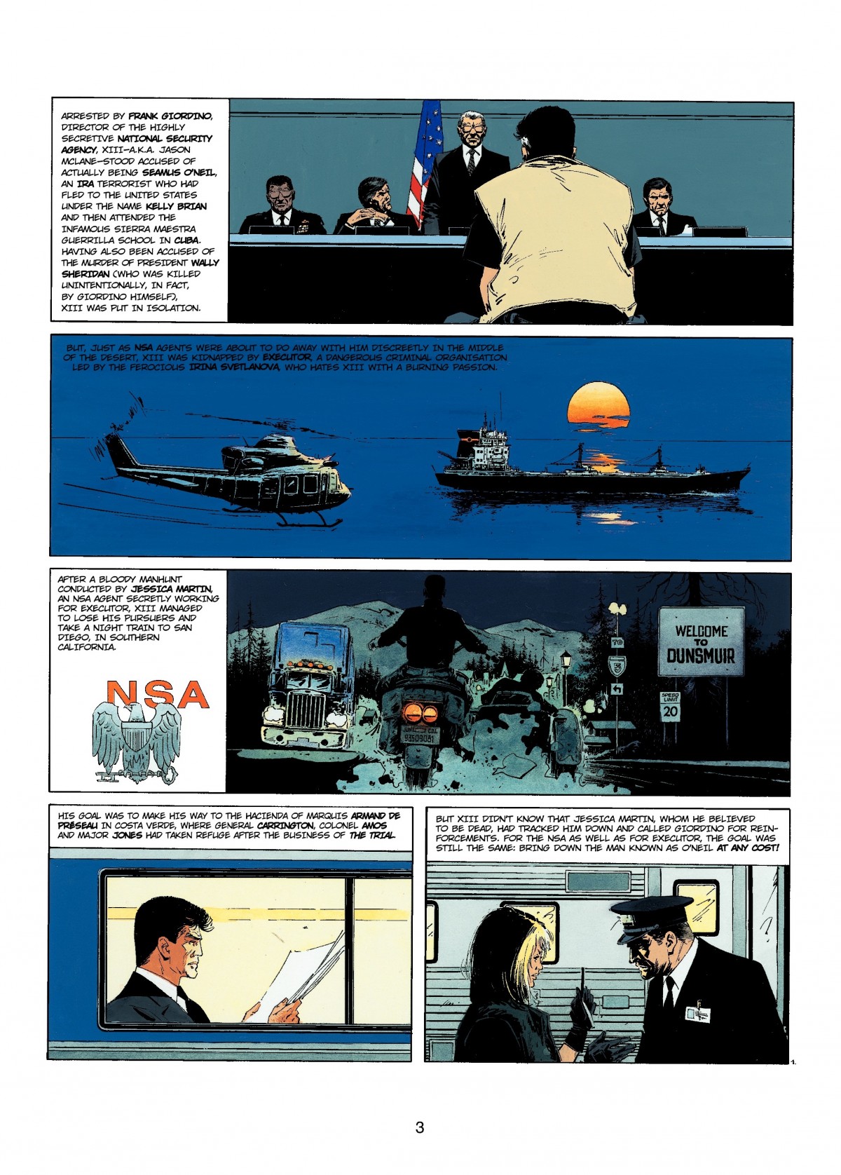 Read online XIII comic -  Issue #14 - 3