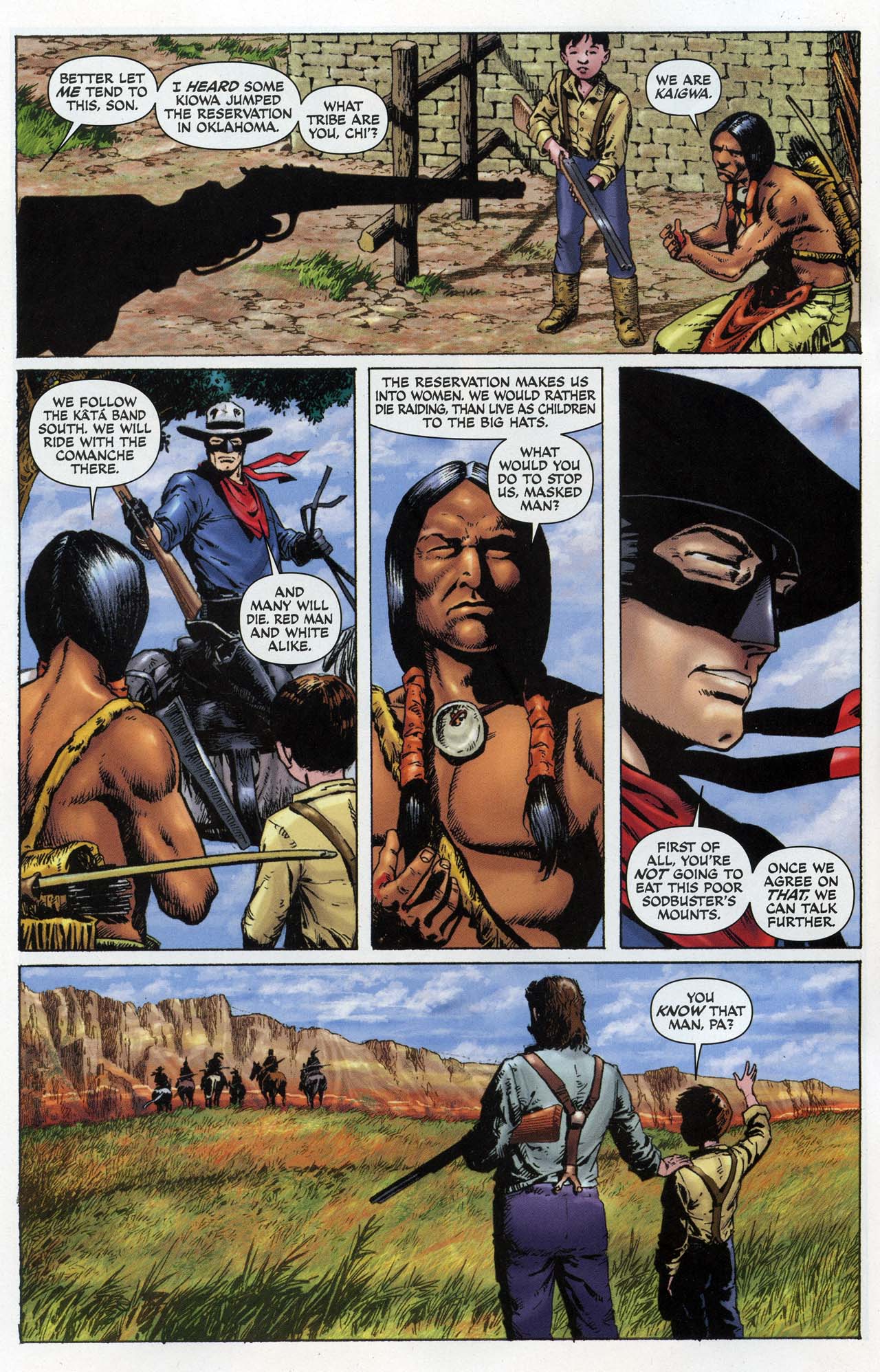 Read online The Lone Ranger: Snake Of Iron comic -  Issue #1 - 6