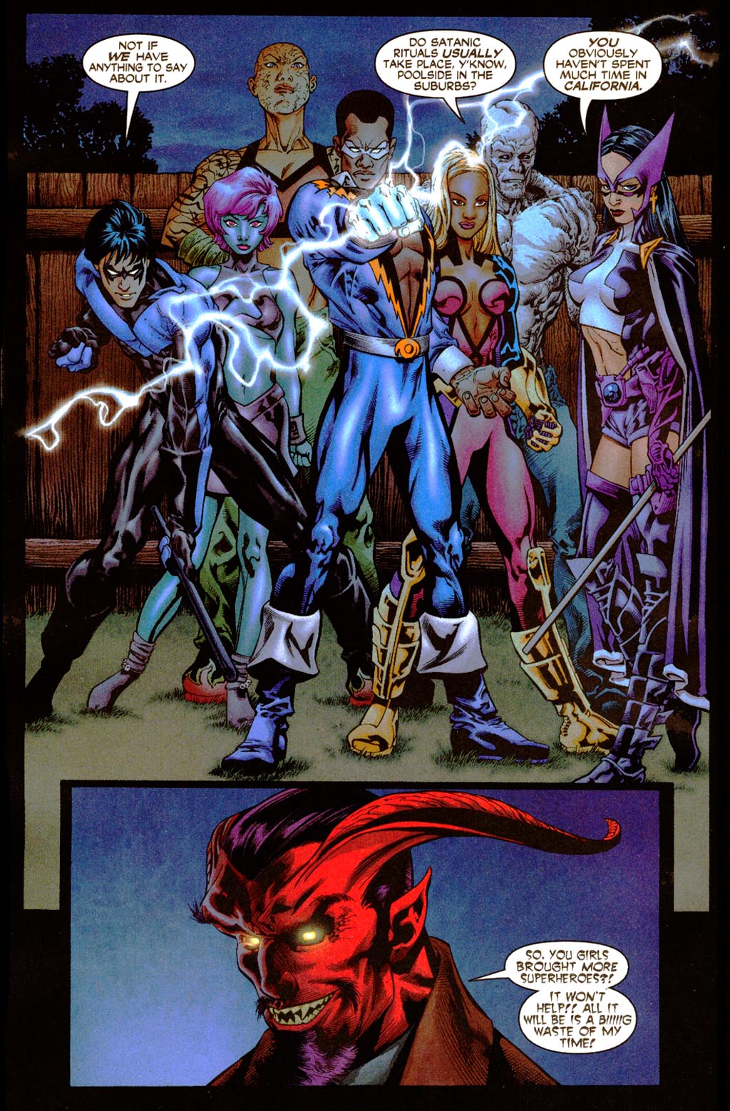 Read online Outsiders (2003) comic -  Issue #9 - 20