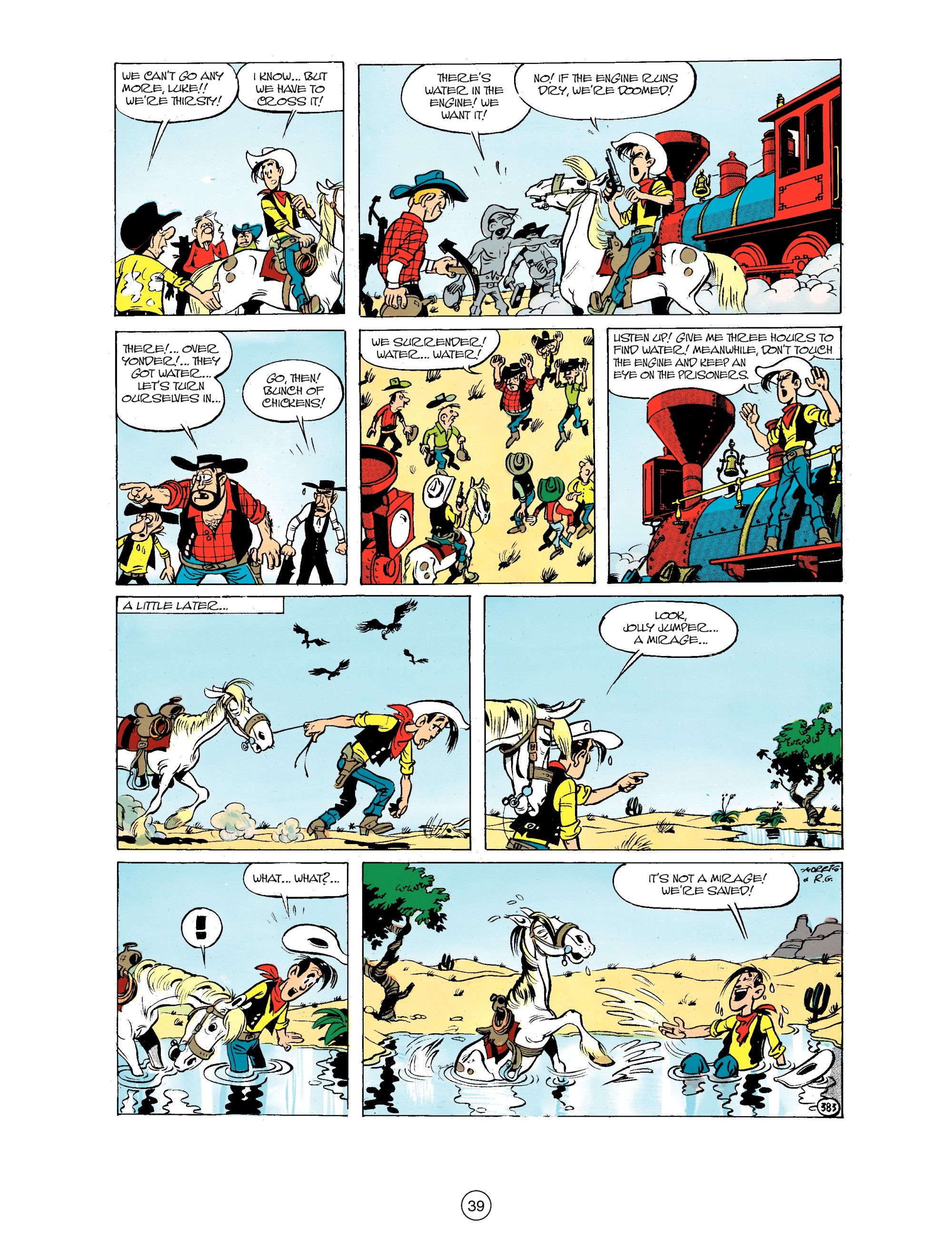 Read online A Lucky Luke Adventure comic -  Issue #32 - 39