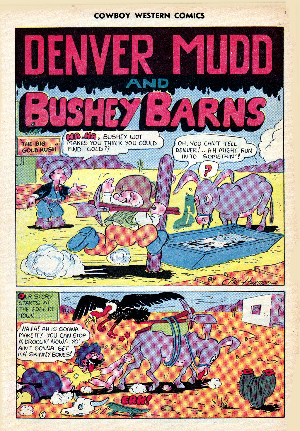 Read online Cowboy Western Comics (1948) comic -  Issue #30 - 30
