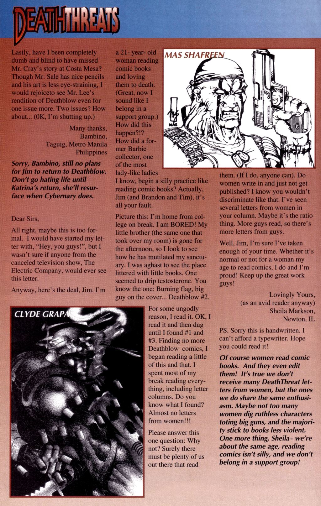 Read online Deathblow comic -  Issue #7 - 27
